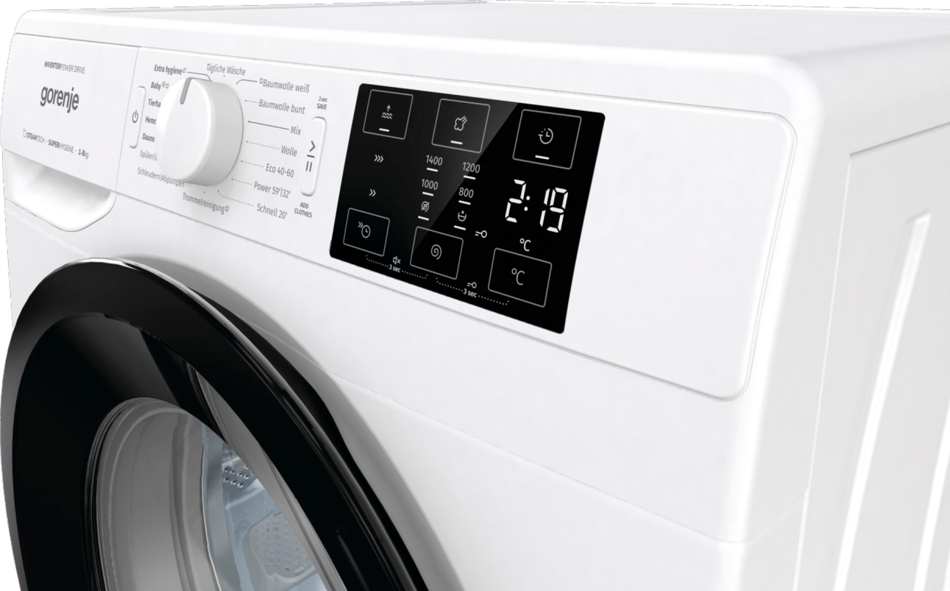 GORENJE Waschmaschine »Wave NEI84APS«, 8 kg, 1400 U/min