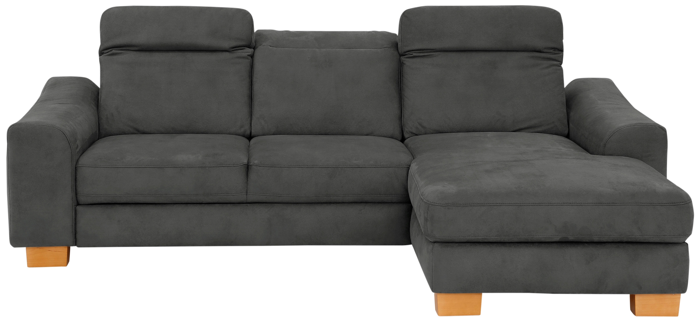 Home affaire Ecksofa »Dundee L-Form«, wahlweise mit Kopfteilverstellung und zusätzlich mit Bettfunktion