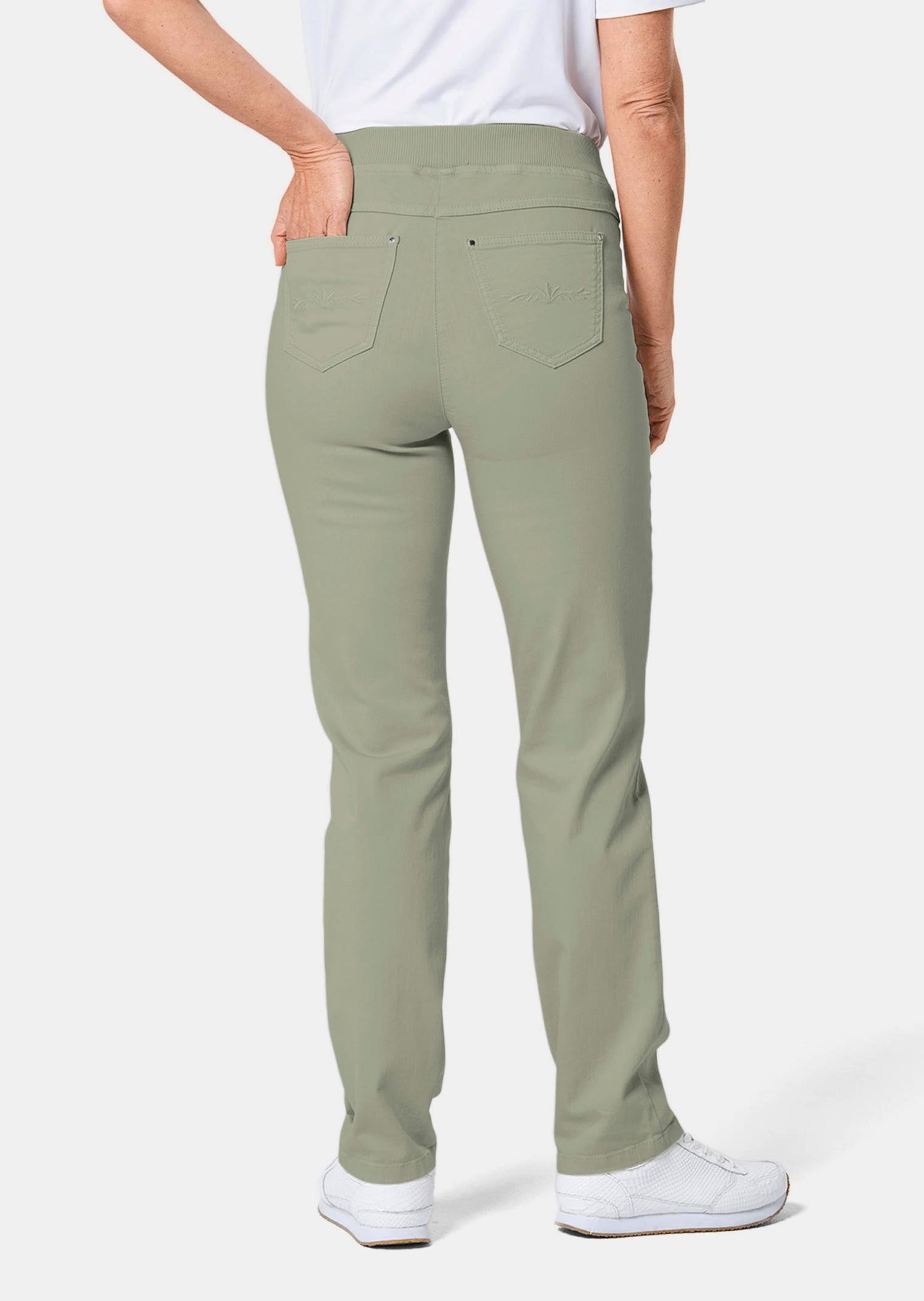 GOLDNER Regular-fit-Jeans »Jeansschlupfhose Louisa Jeansschlupfhose Louisa«