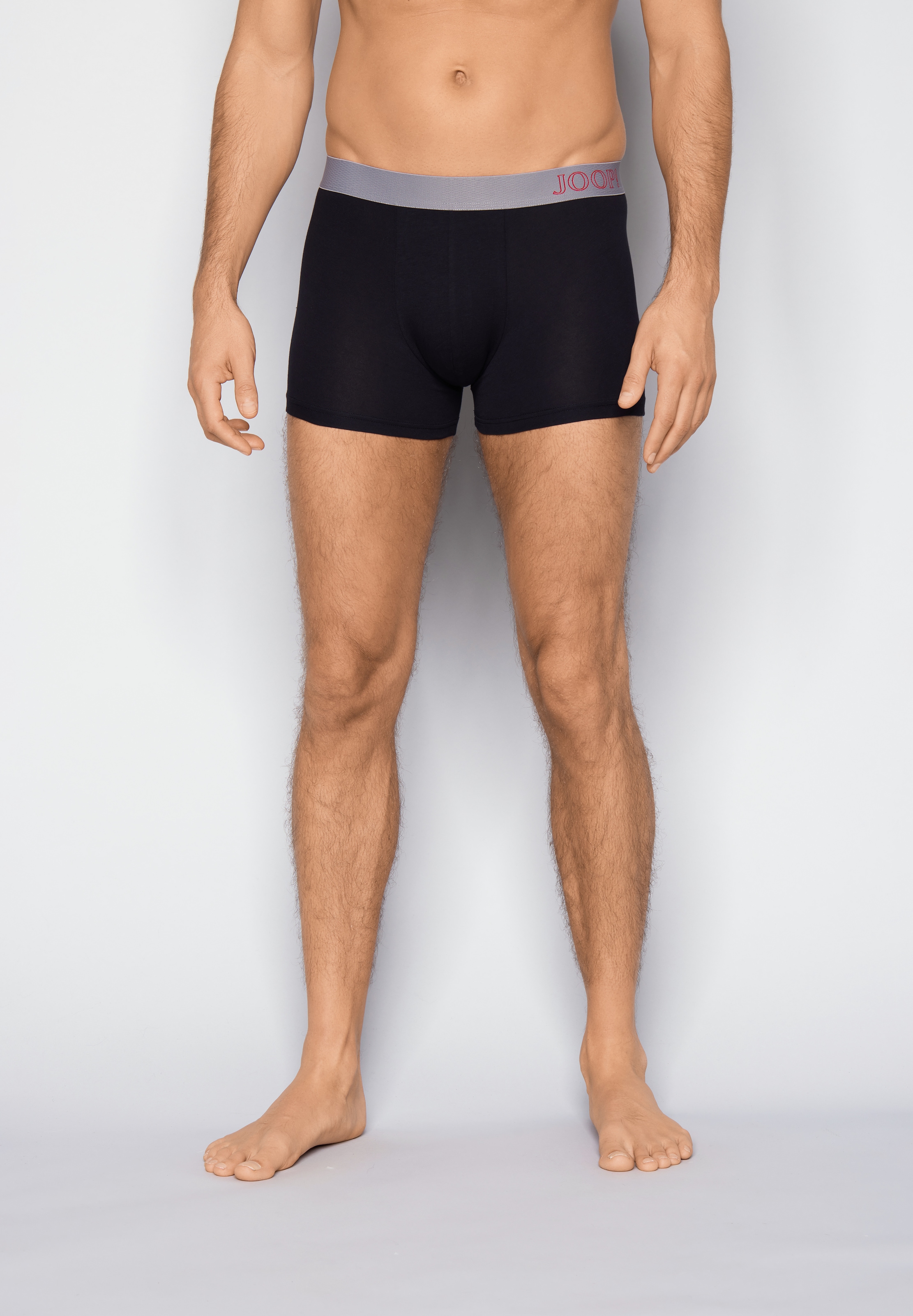 JOOP! Boxershorts »Everyday« ohne Eingriffe, Cornflower-Design, elastischer Logobund