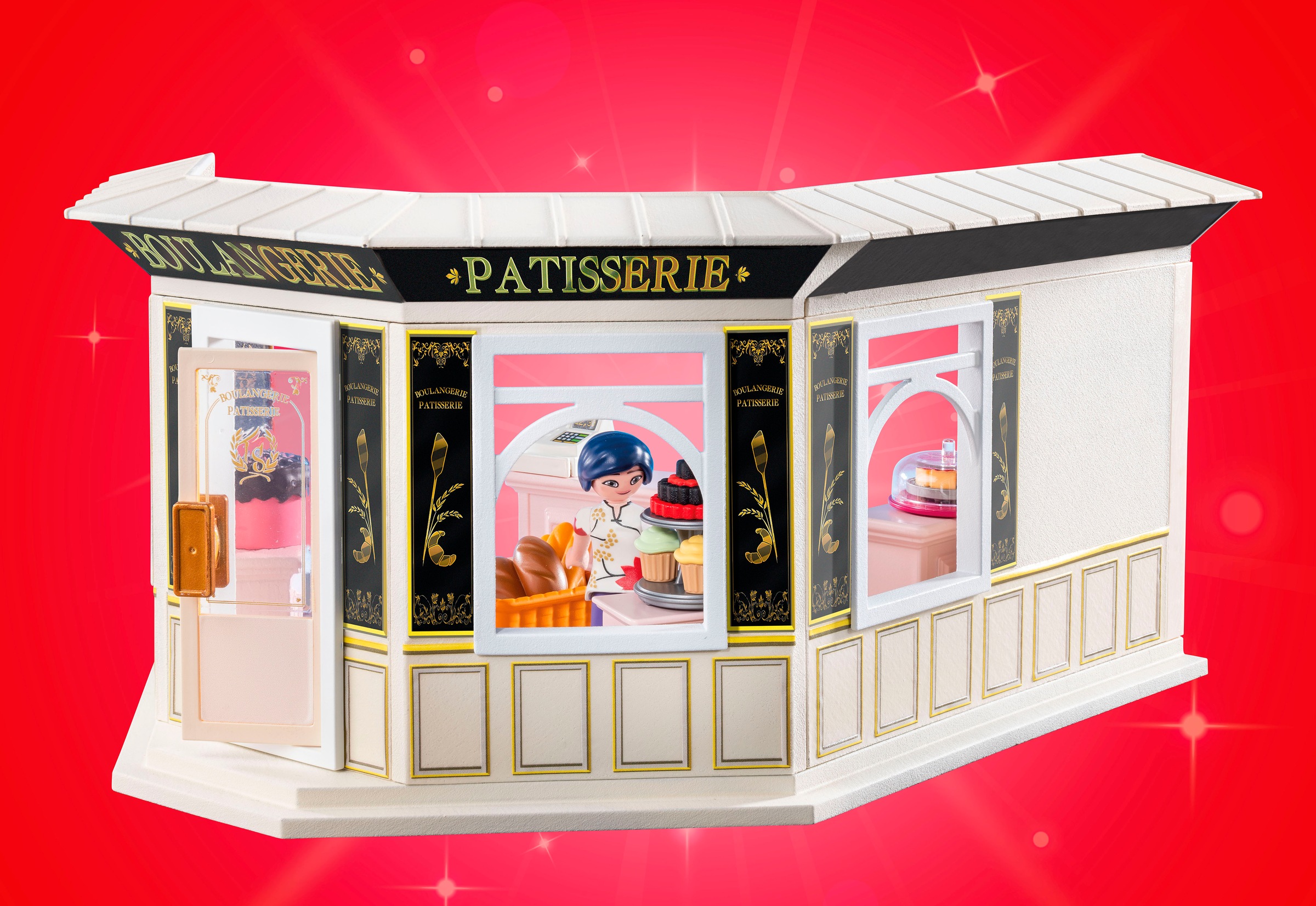 Playmobil® Konstruktions-Spielset »Miraculous: Französische Bäckerei (71863)«, (93 St.), Made in Europe
