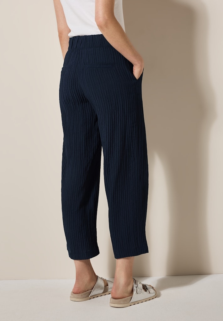 Cecil Stoffhose »Style Neele«, im Loose Fit, Stukturhose
