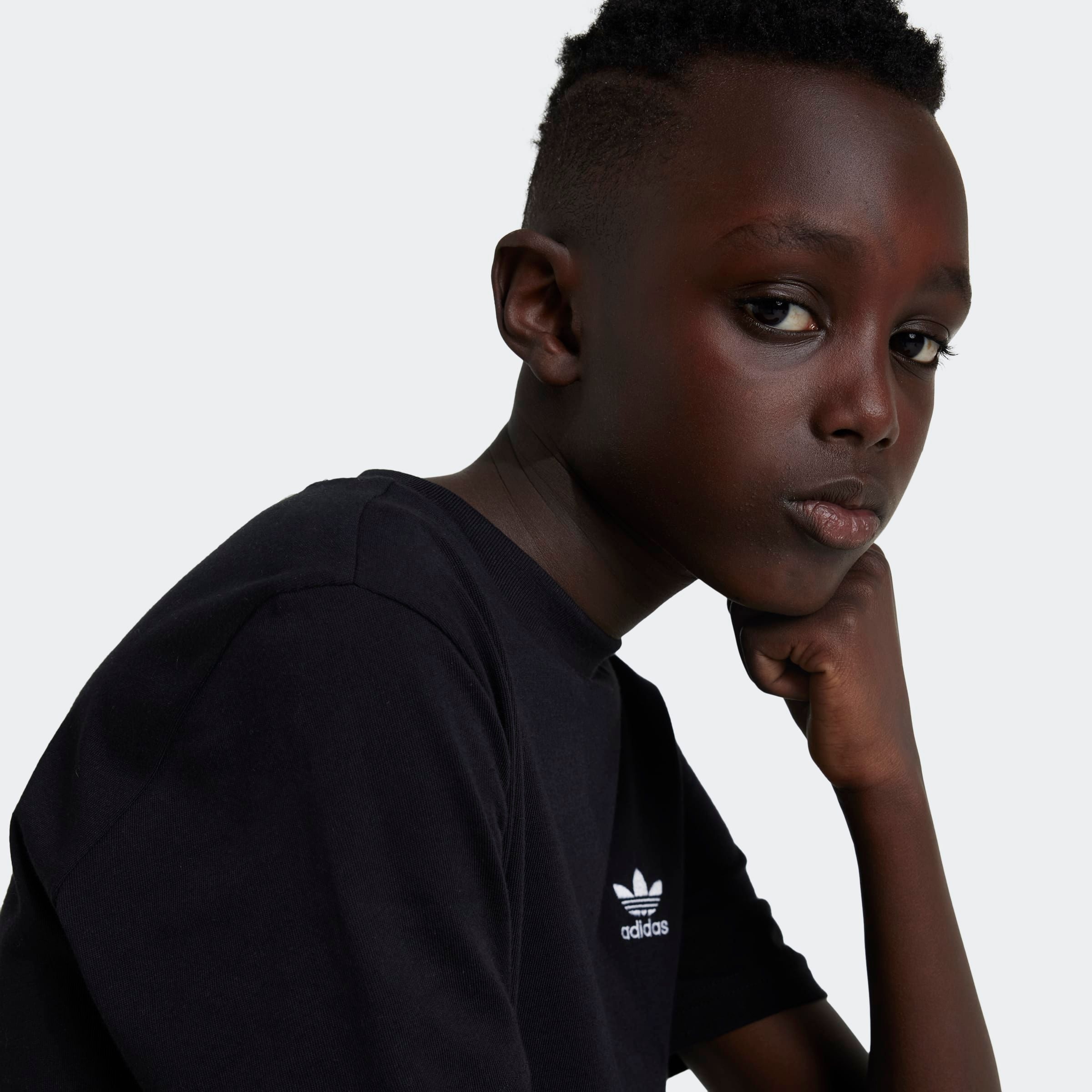 adidas Originals T-Shirt »TEE« für Kinder und Teens, mit gerippten Details, mit Rundhalsausschnitt