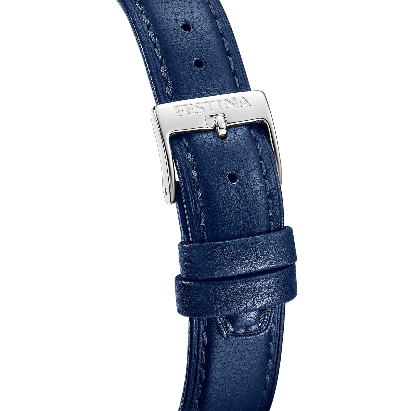 Festina Quarzuhr »On the Square« Armbanduhr, Damenuhr, Herrenuhr, Lederarmband, analog