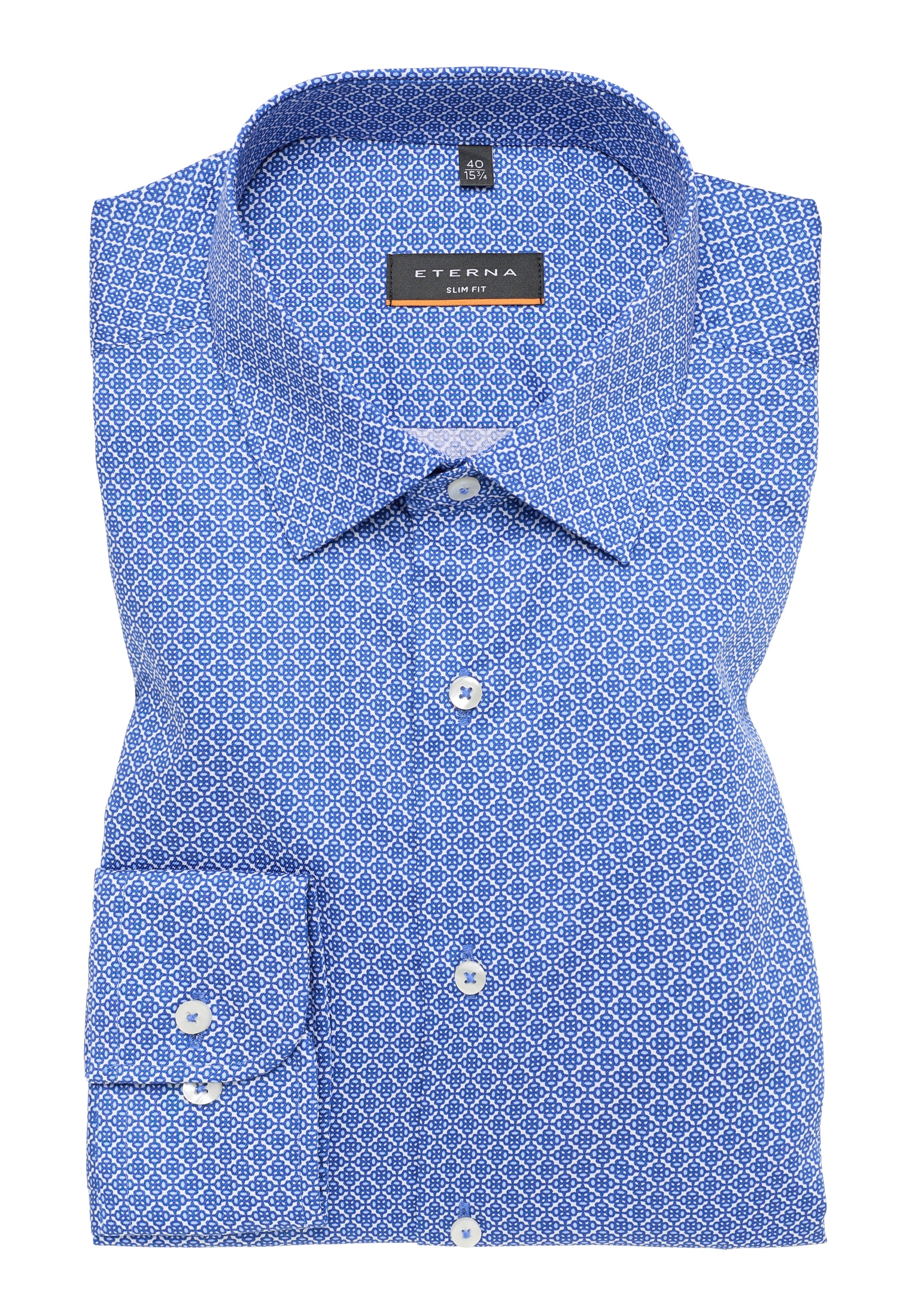 Eterna Langarmhemd »SLIM FIT« NON IRON (bügelfrei)