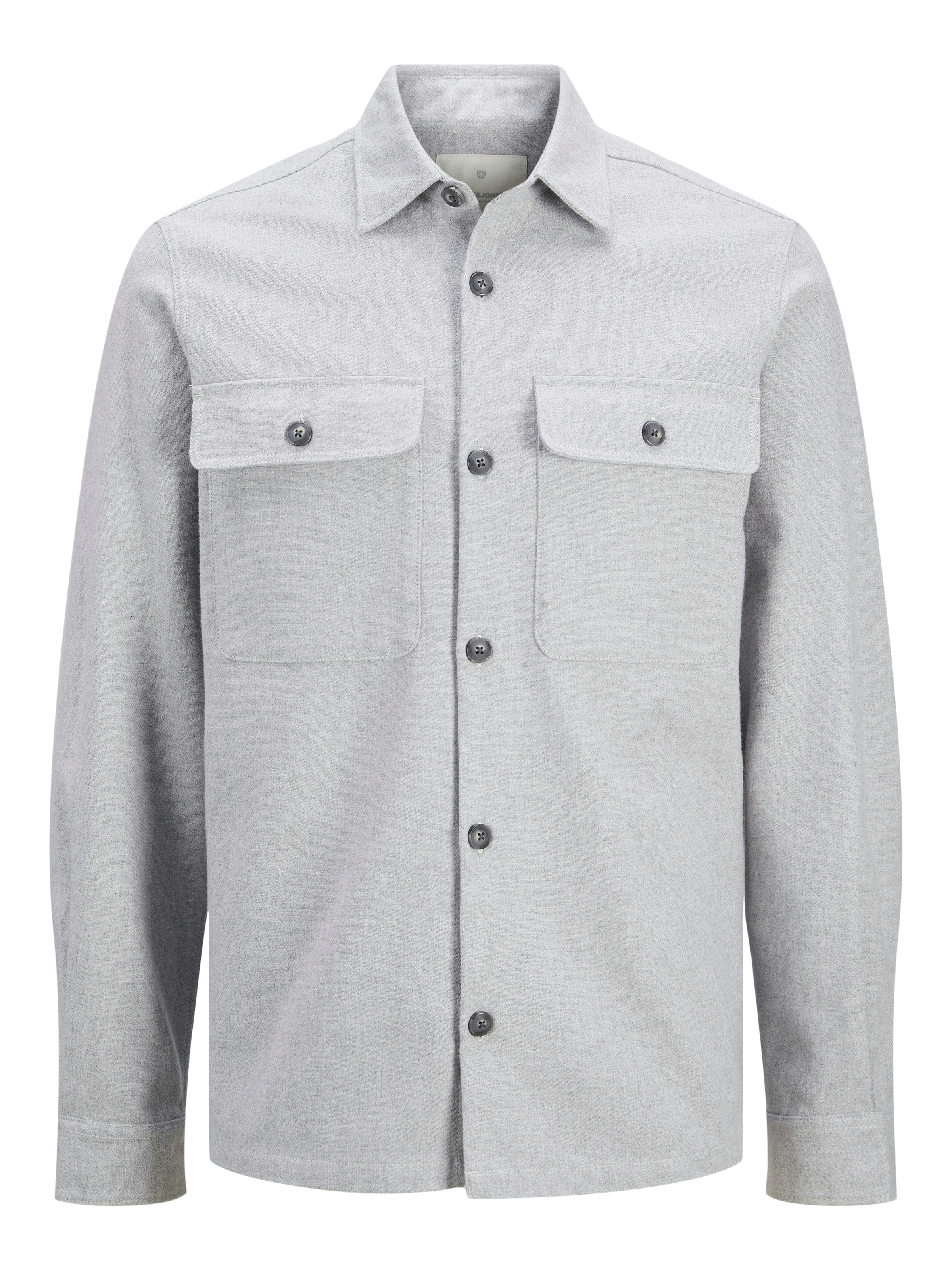 Jack & Jones Langarmhemd »JPRRAYMOND MELANGE SOLID LS OVERSHIRT SN«