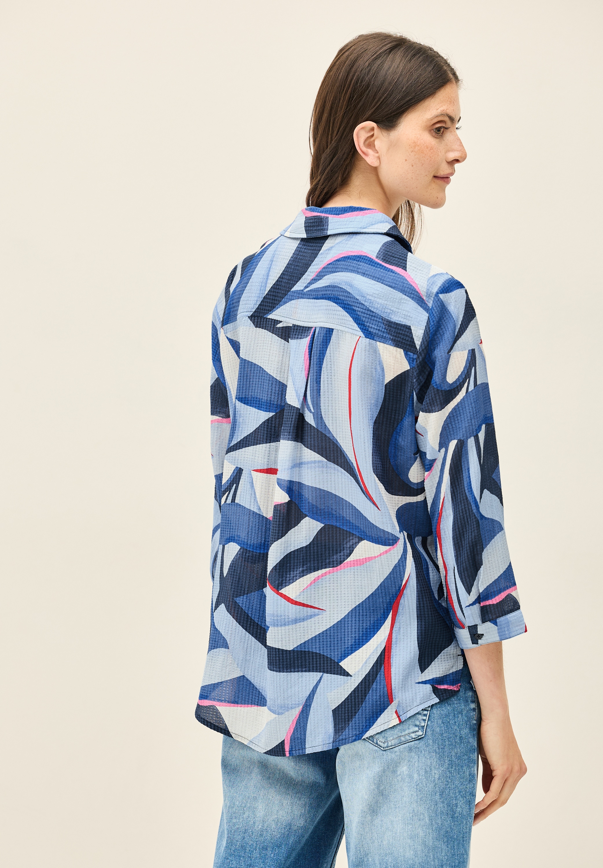 Cecil Hemdbluse, mit grafischem Muster