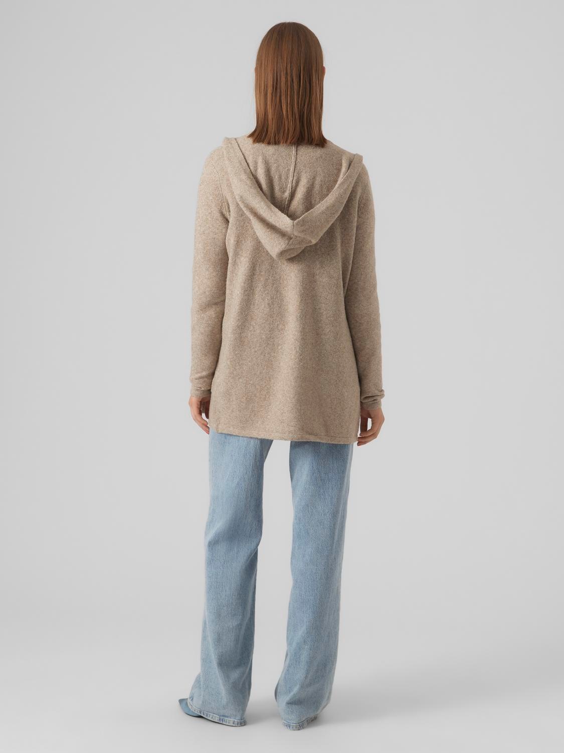 Vero Moda Strickjacke »VMDOFFY LS OPEN HOOD CARDIGAN GA NOOS«