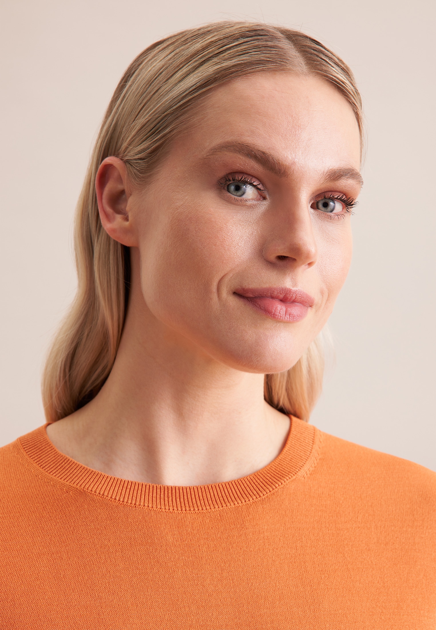 seidensticker Strickpullover »Schwarze Rose«, Kurzarm Rundhals