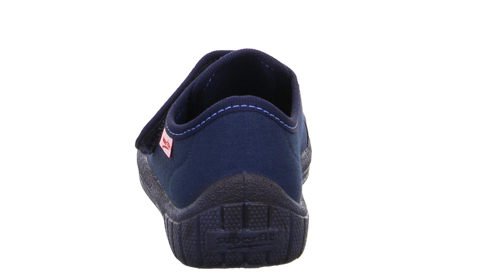 Superfit Hausschuh »Bill WMS: Mittel«, Kindergarten Schuh im Jeans-Look, Größenschablone zum Download