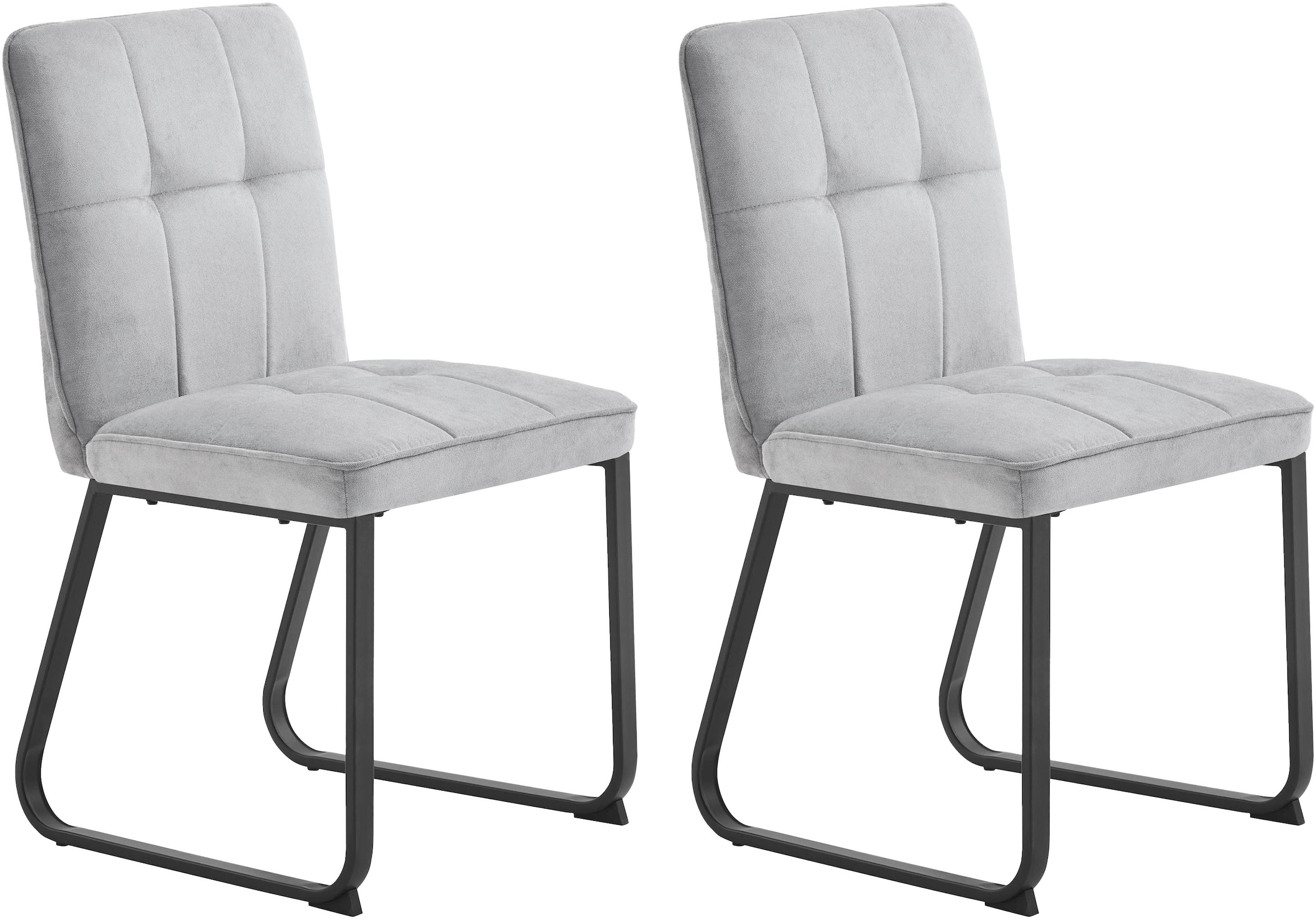 byLIVING Esszimmerstuhl »Talea«, (Set), 2 St., Microfaser, Nosagfederung im Sitz, Cord Stoff
