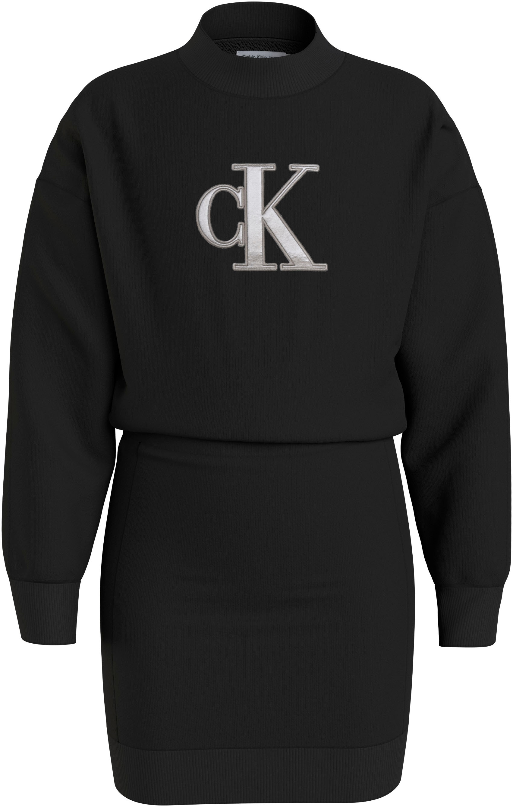 Calvin Klein Jeans Sweatkleid »METALLIC MONOGRAM HWK DRESS«, für Kinder bis 16 Jahre