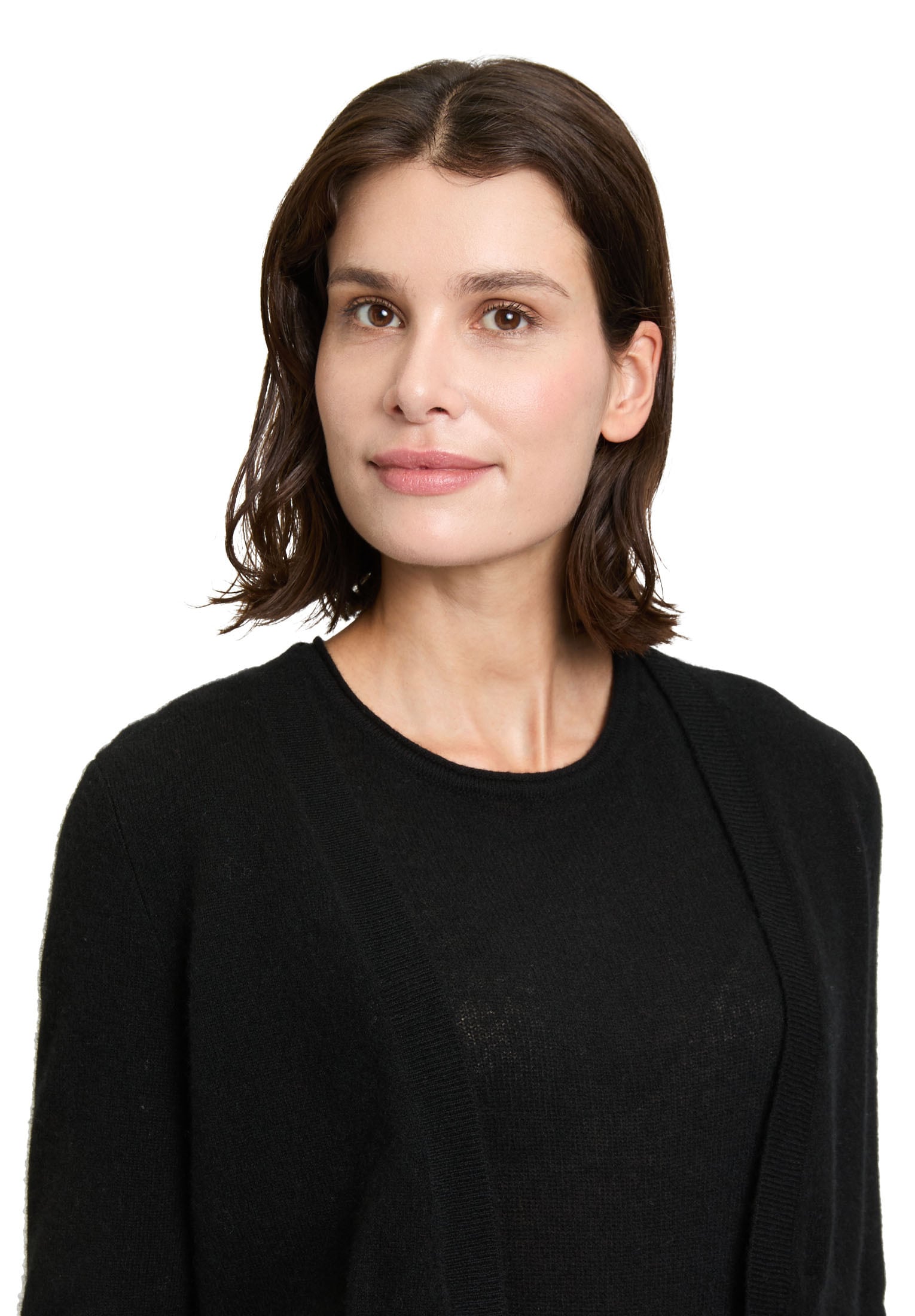 Betty Barclay Strickjacke »Kaschmir-Strickjacke mit Rippbündchen«