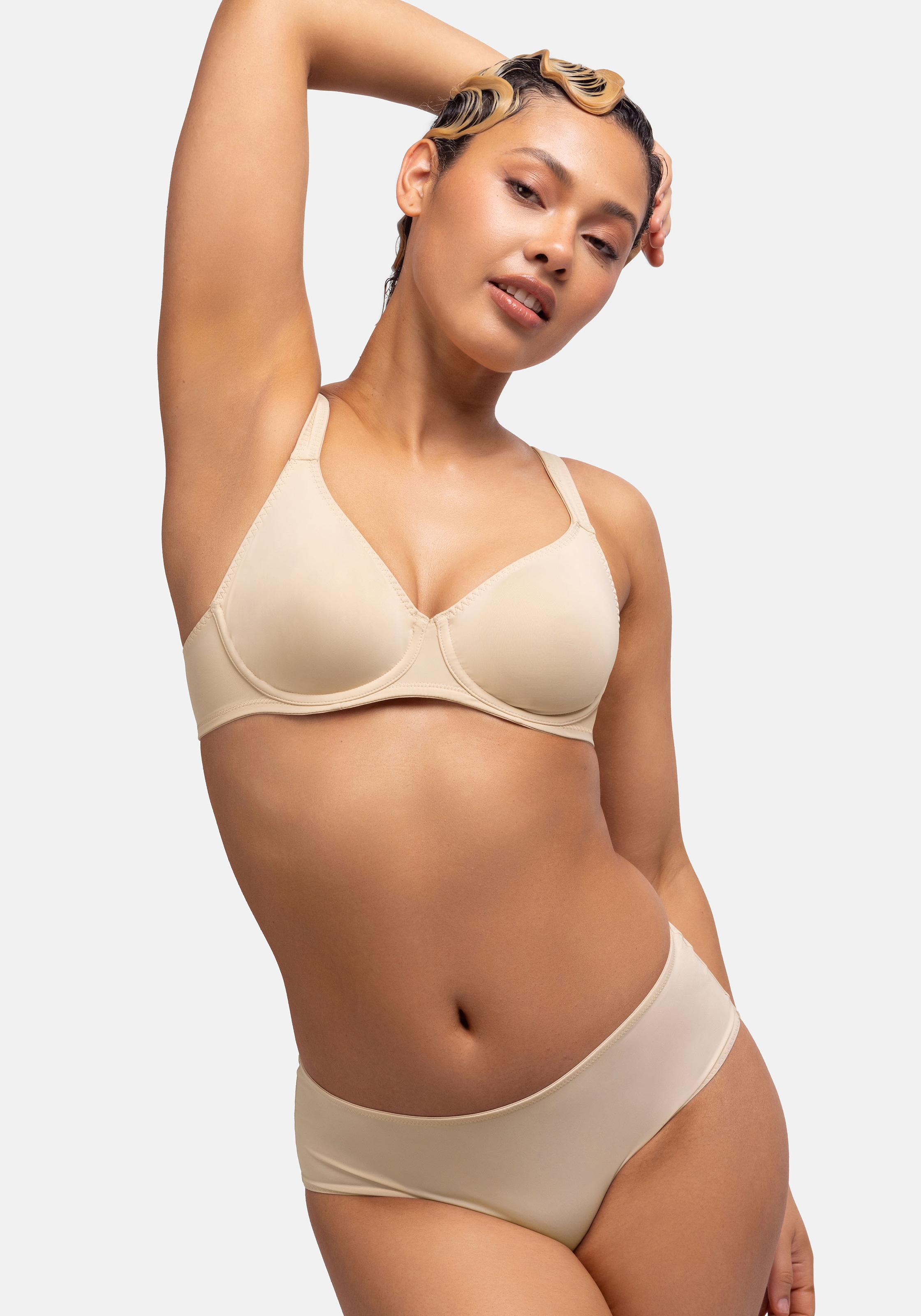 Dorina T-Shirt-BH »LINDSAY«, nahtlos, weiche Cups, mit Bügel