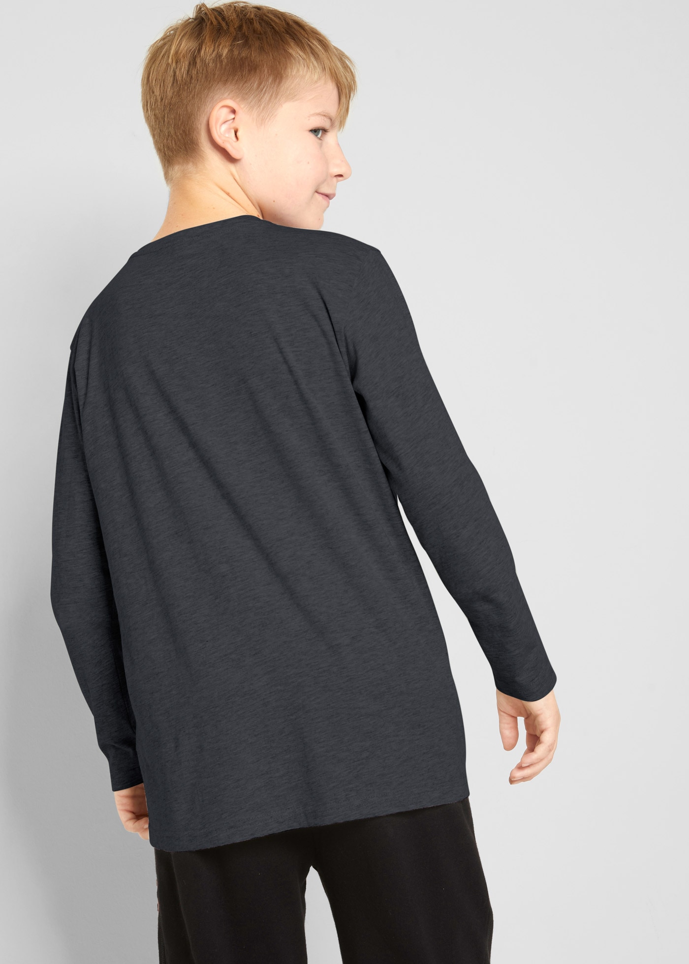 bonprix Langarmshirt Packung, 2, 2 Stk.