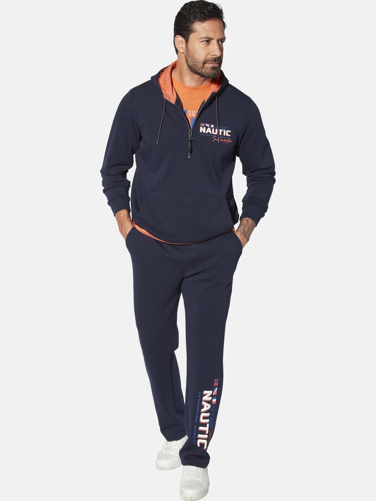 Jan Vanderstorm Kapuzensweatshirt »Sweatshirt WENMUT«
