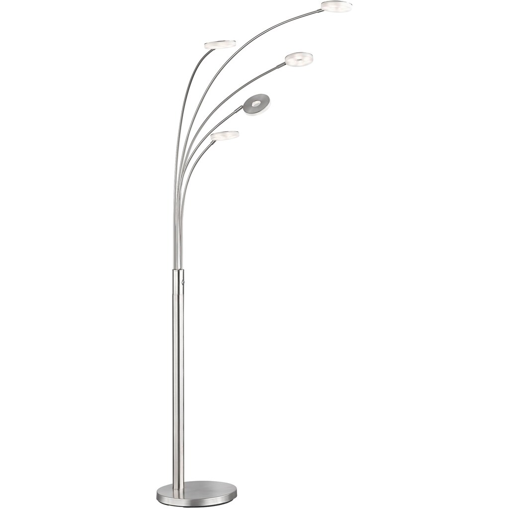 FISCHER & HONSEL LED Bogenlampe »Dent«, 5 flammig-flammig