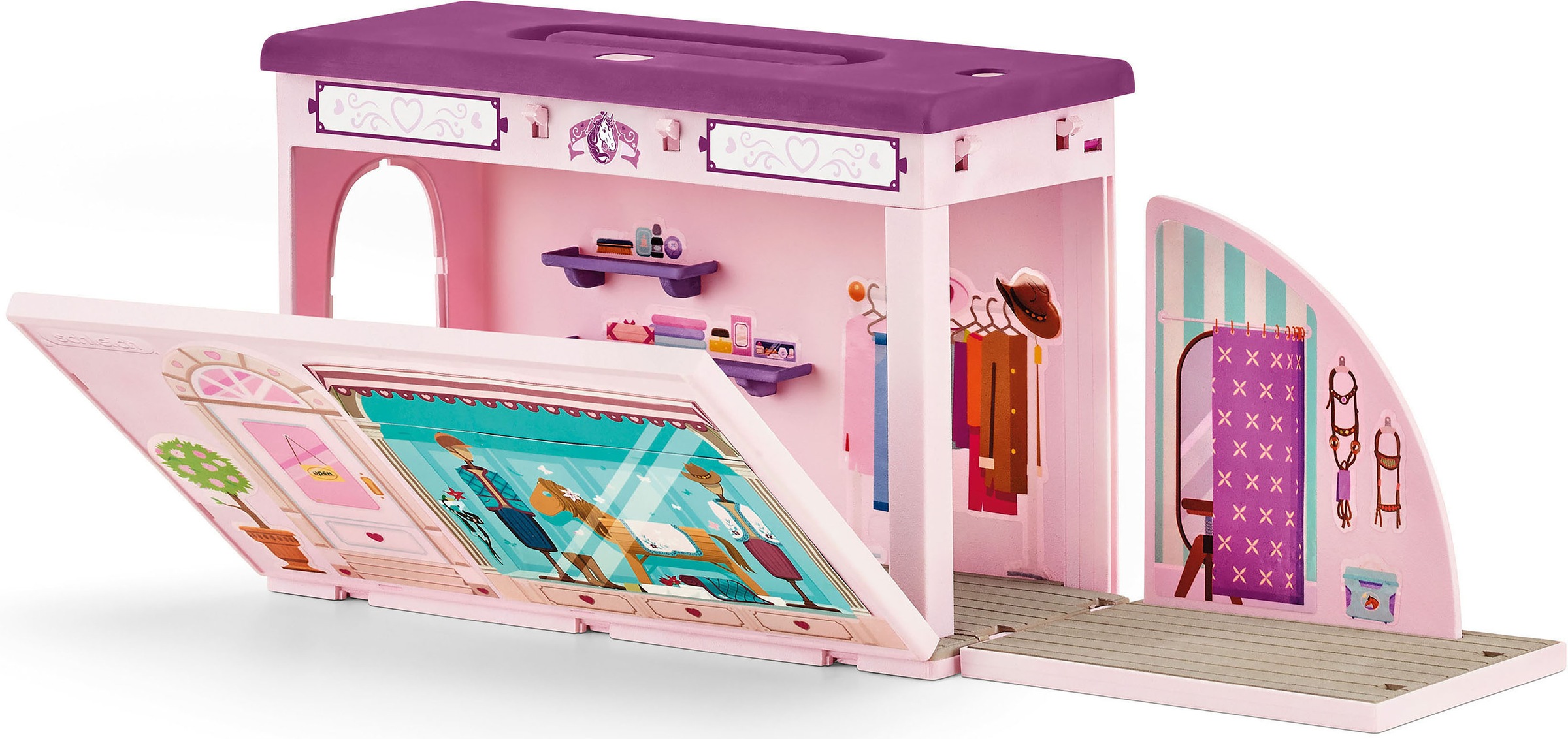 Schleich® Spielwelt »HORSE CLUB, Pop-Up Boutique (42587)«