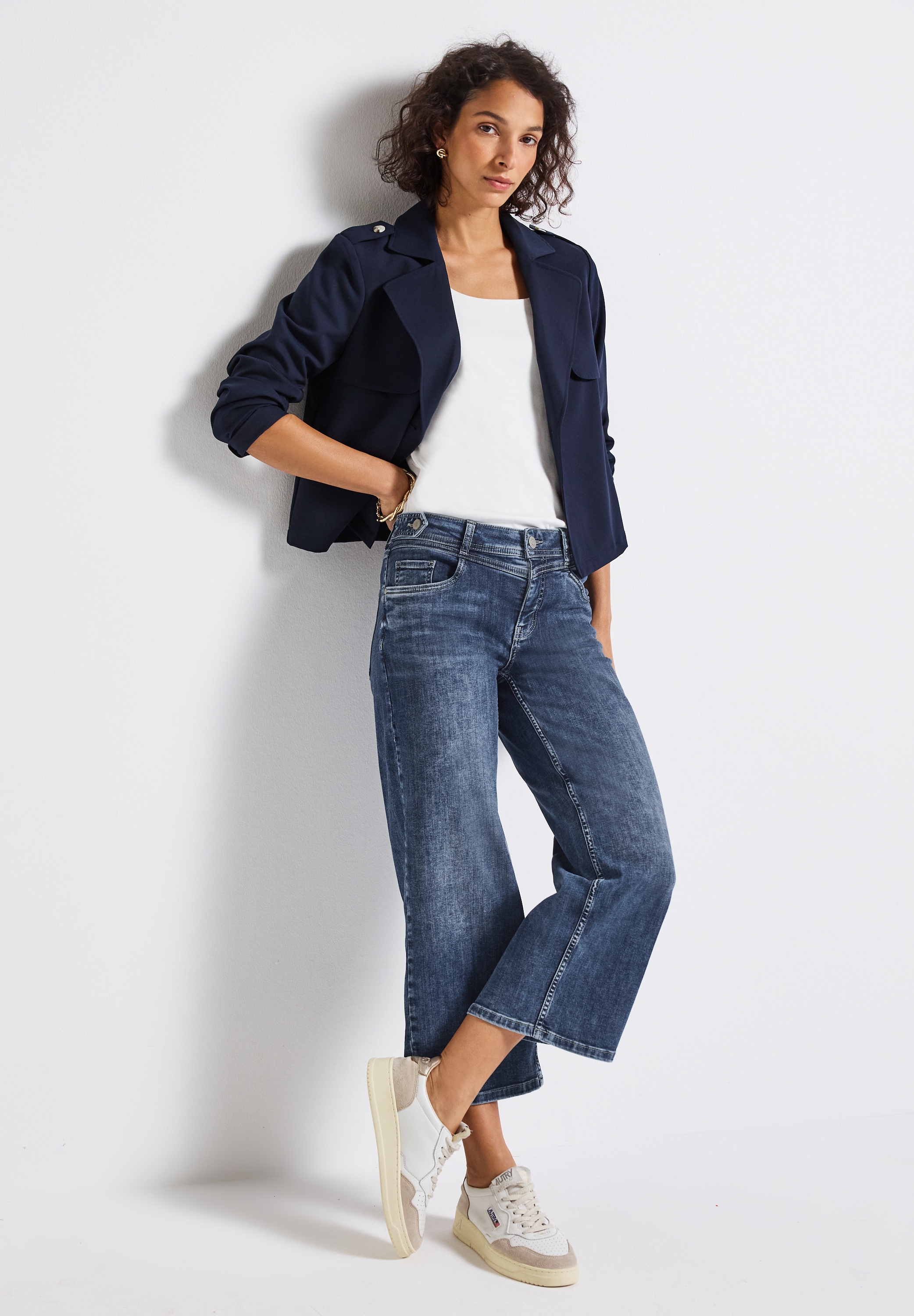 STREET ONE Weite Jeans, im Five-Pocket Style