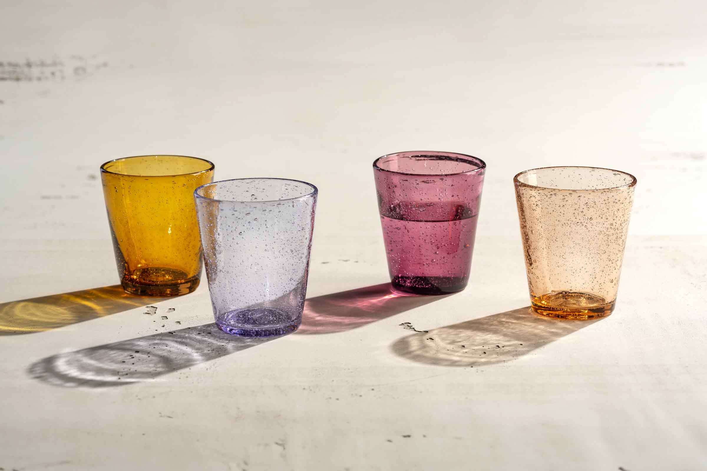 LEONARDO Glas »Trinkglas-Set 4-teilig BURANO 330 ml bunt«