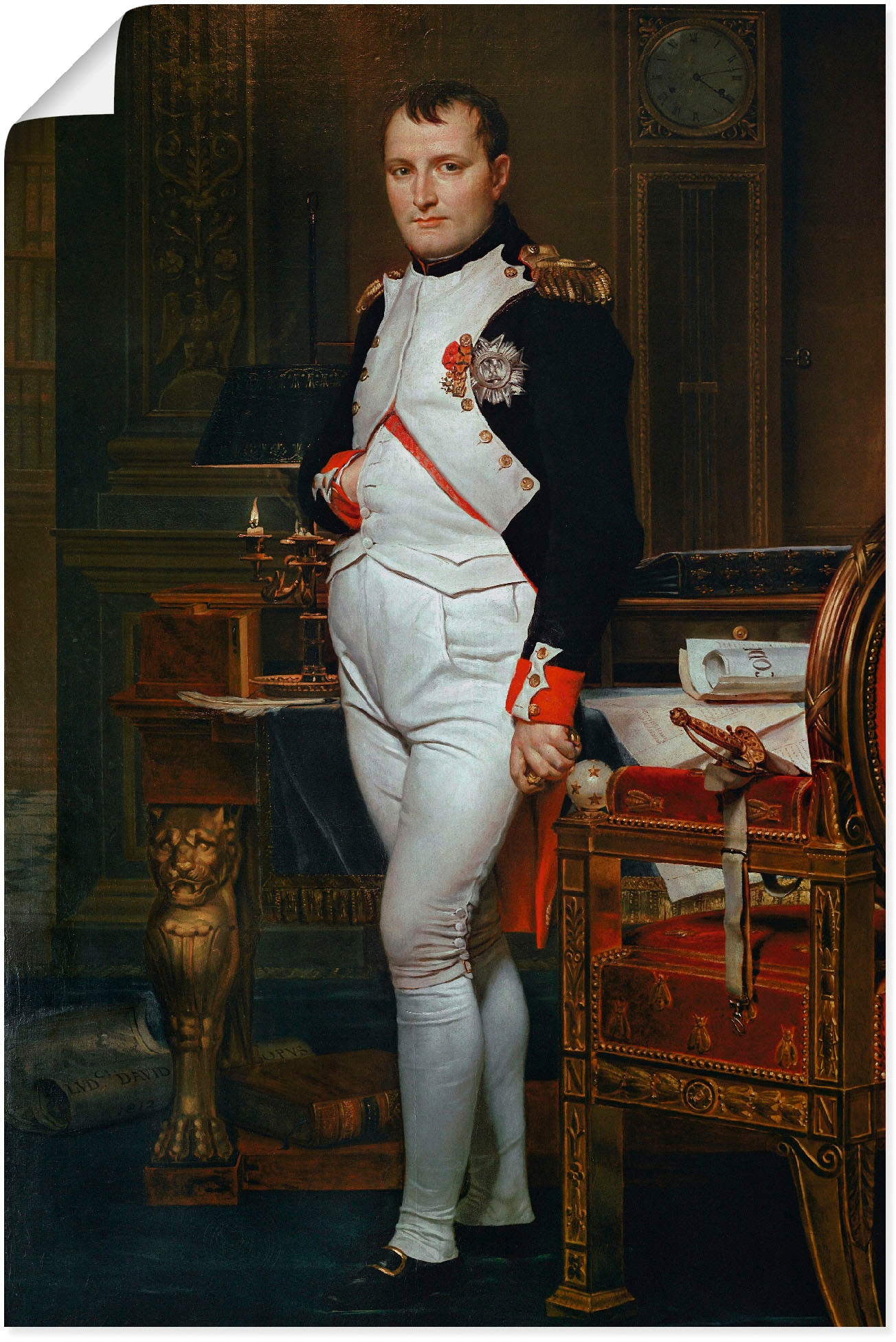 Artland Kunstdruck »Napoleon I. Bonaparte. 1812«, Menschen, (1 St.), als Alubild,...