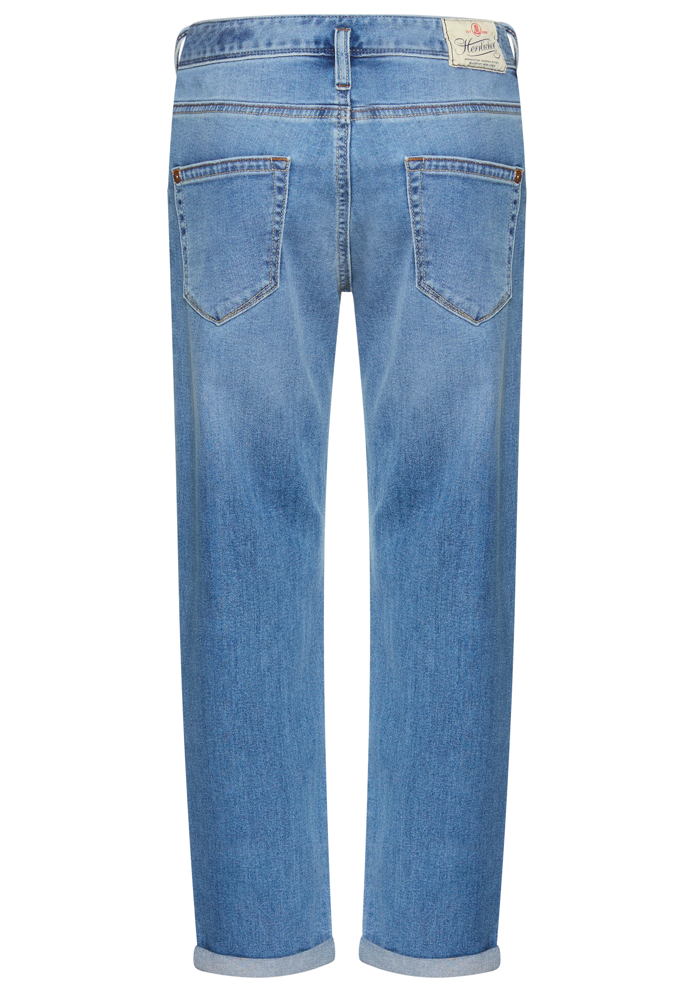 Herrlicher Boyfriend-Jeans »Shyra Tap Denim Comfort«, mit Umschlagsaum