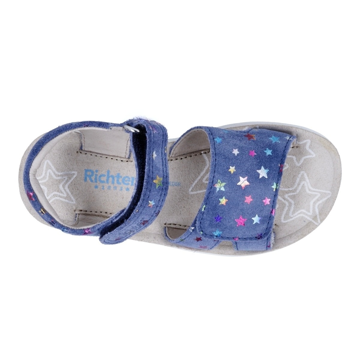 Richter Sandale »Sofia«  Riemchensandale, Sommerschuh, Größenschablone zum Download, mit WMS