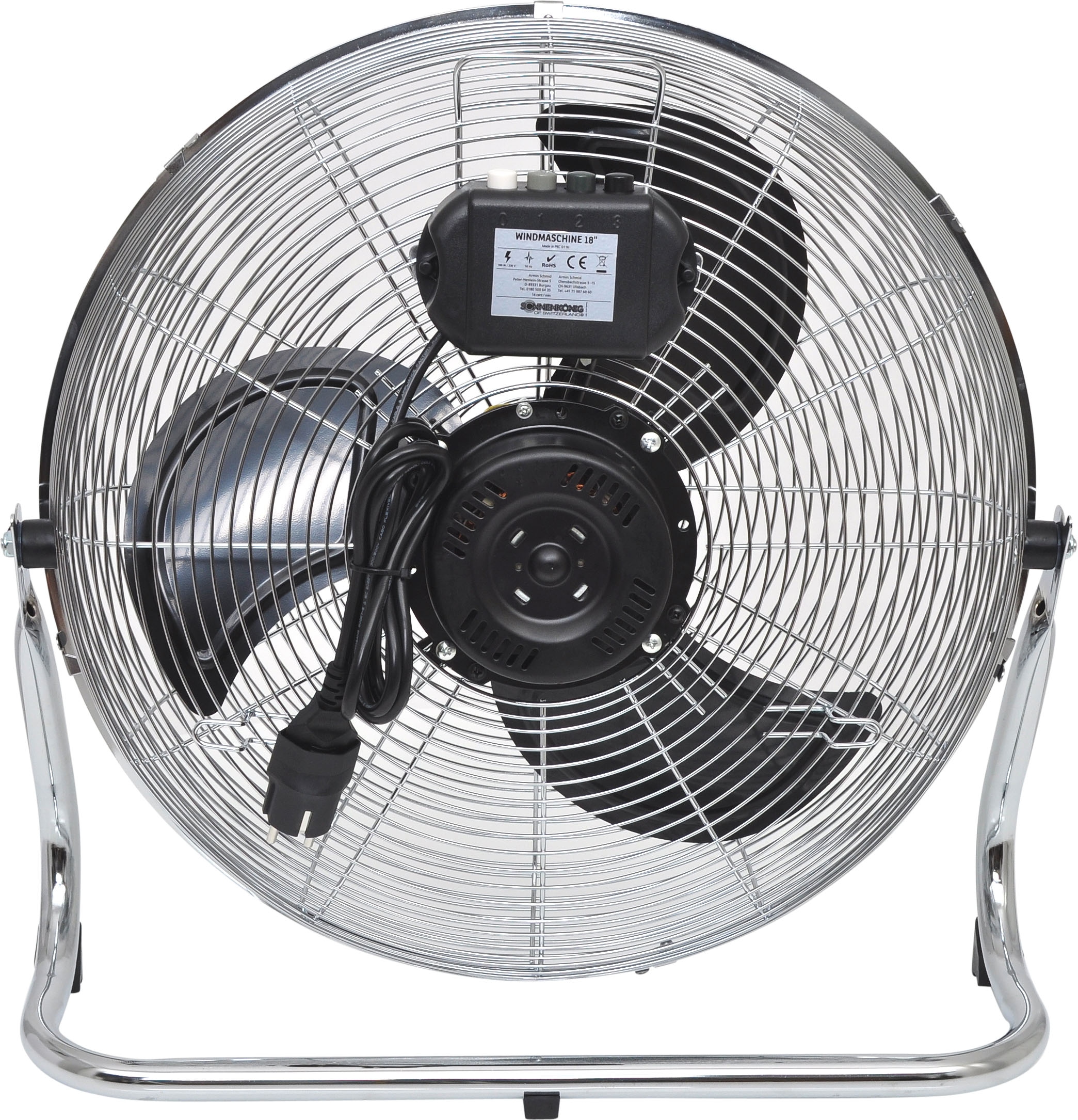 Sonnenkönig Bodenventilator »Windmaschine 14«, Neigung einstellbar