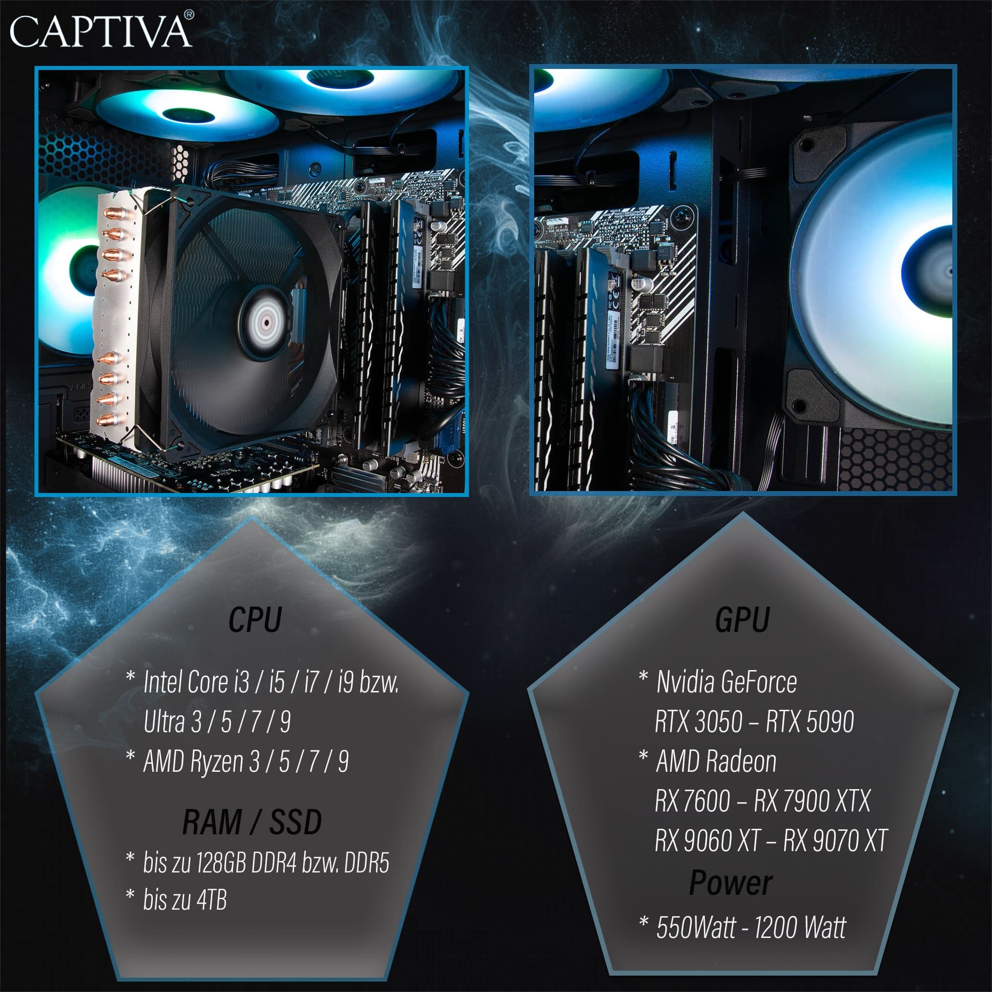 CAPTIVA Gaming-PC »Advanced Gaming I92-509«