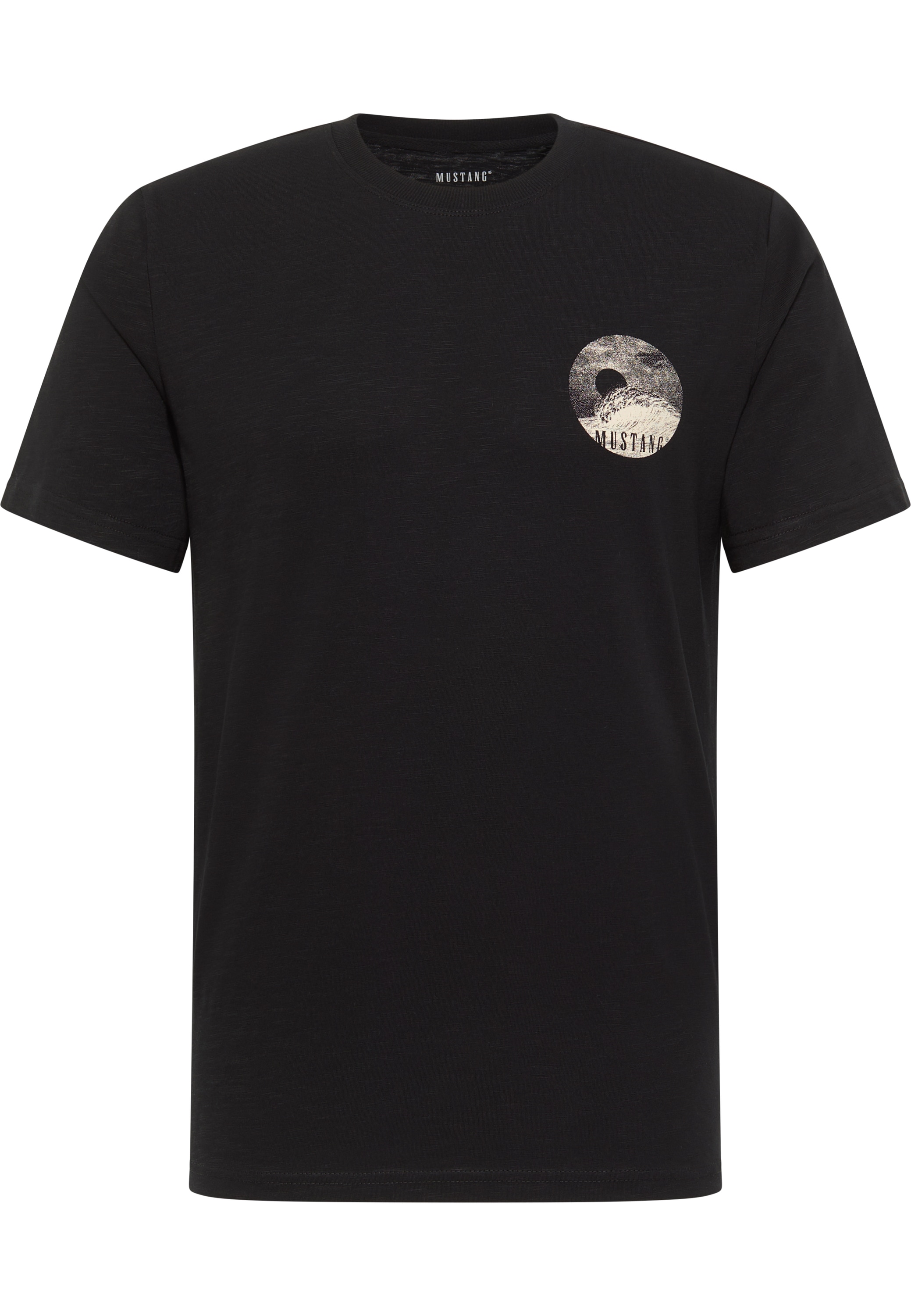 MUSTANG Kurzarmshirt »T-Shirt« bei ♕ | T-Shirts