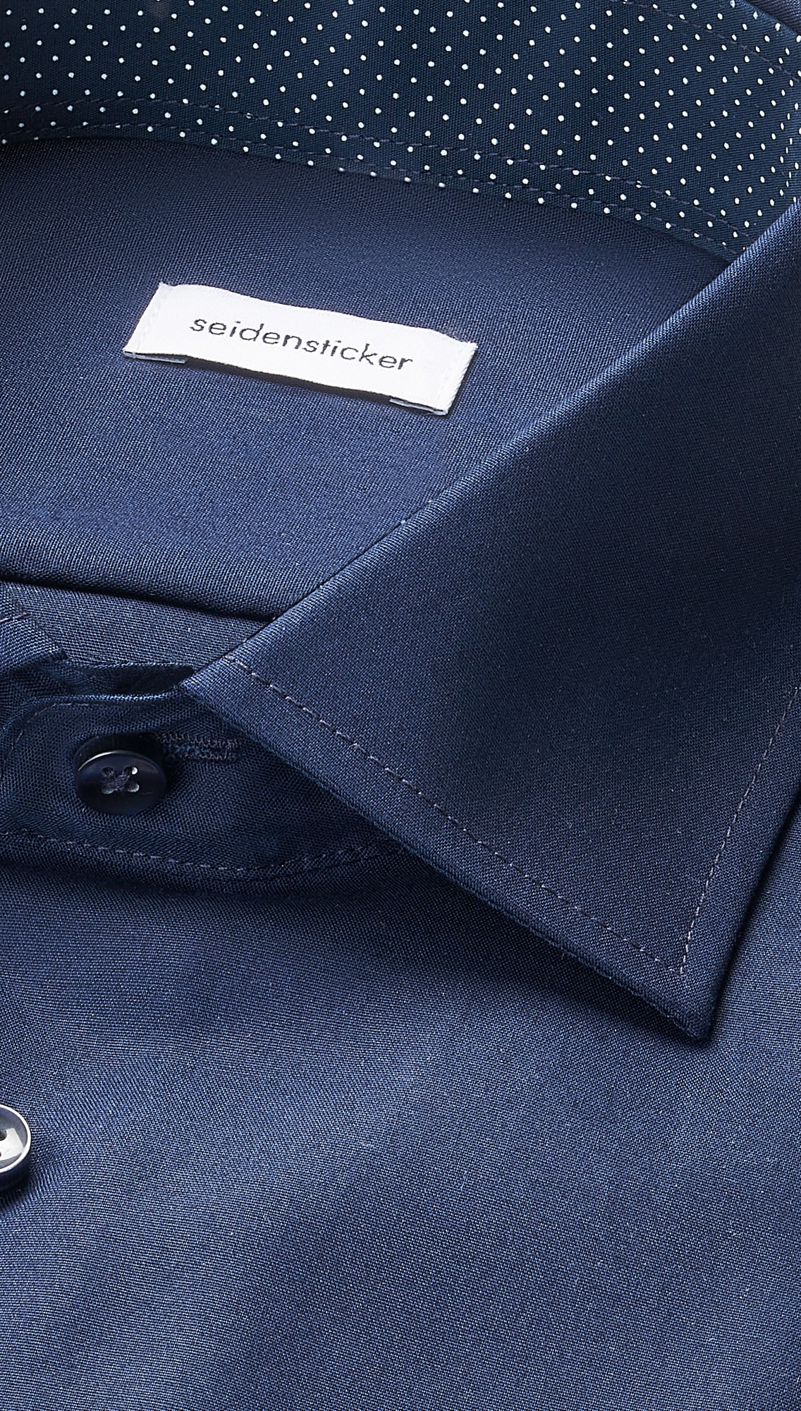 seidensticker Businesshemd »Schwarze Rose« Regular 1/1 Kentkragen Uni