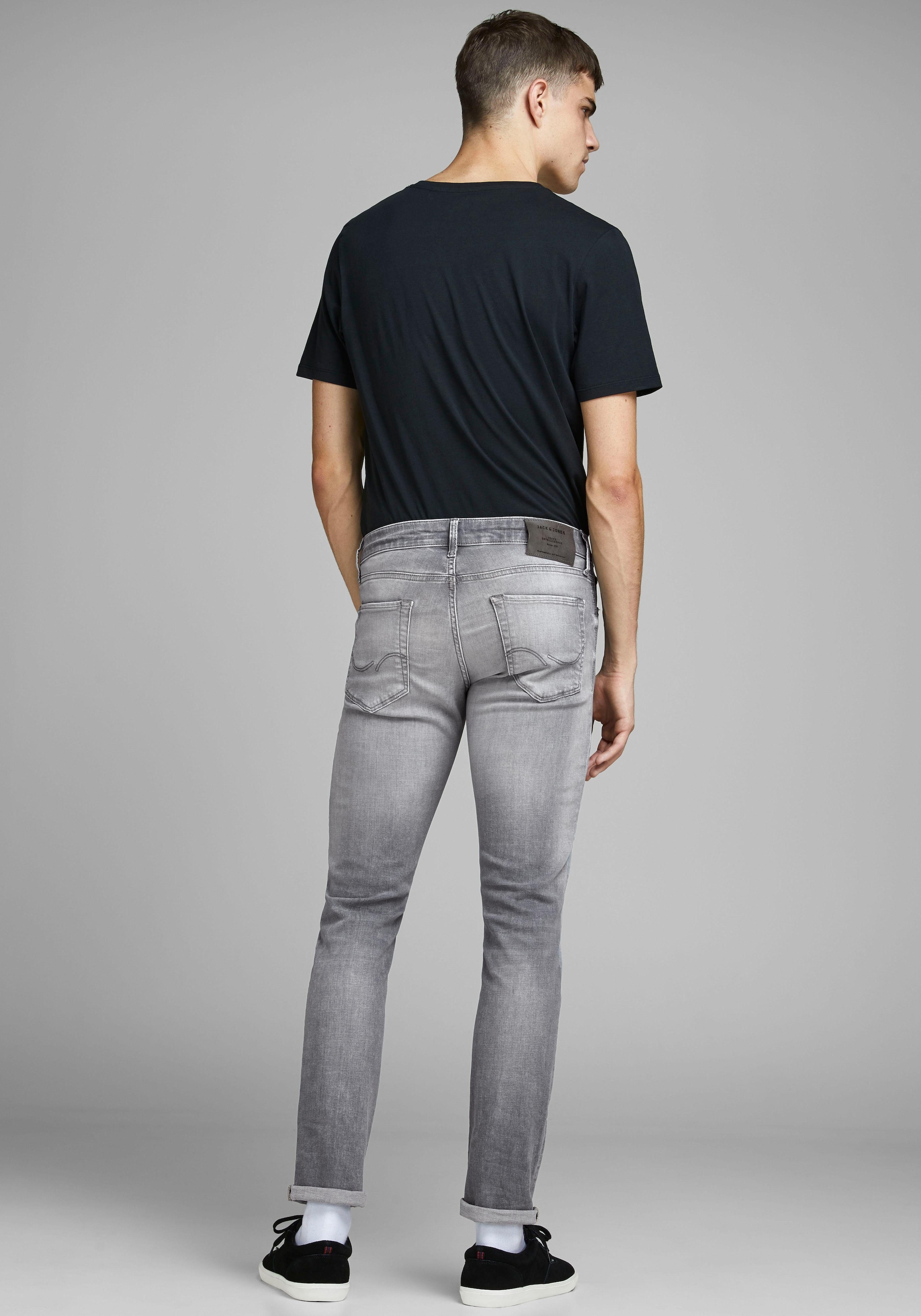 Jack & Jones Slim-fit-Jeans »JJIGLENN JJICON JJ 619 50SPS NOOS«, mit Five-Pocket-Design