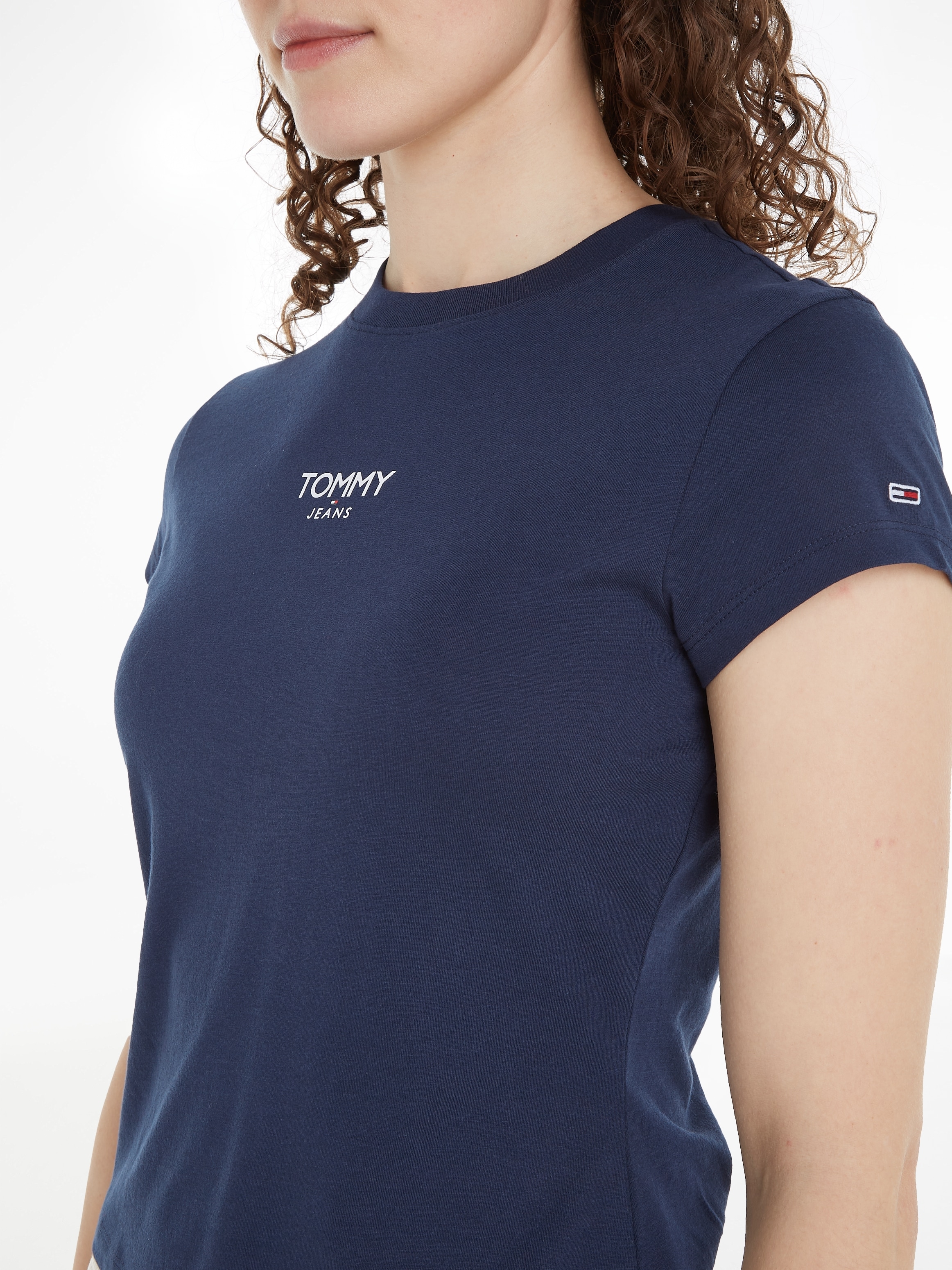 ESSENTIAL Tommy mit Jeans LOGO bei Jeans Tommy BBY Logo T-Shirt ♕ SS«, »TJW 1