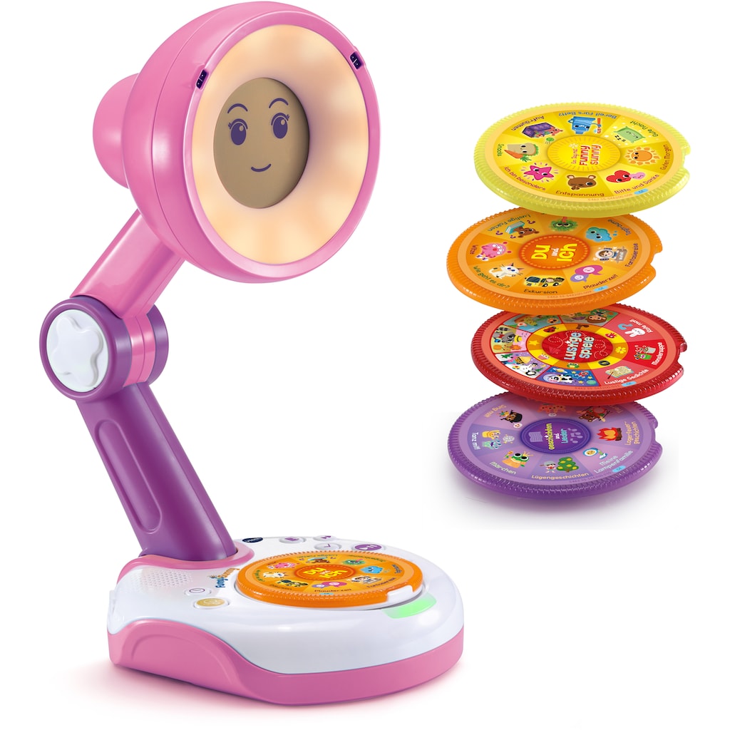 Vtech® Lernspielzeug »Funny Sunny, die interaktive Lampen-Freundin, pink«