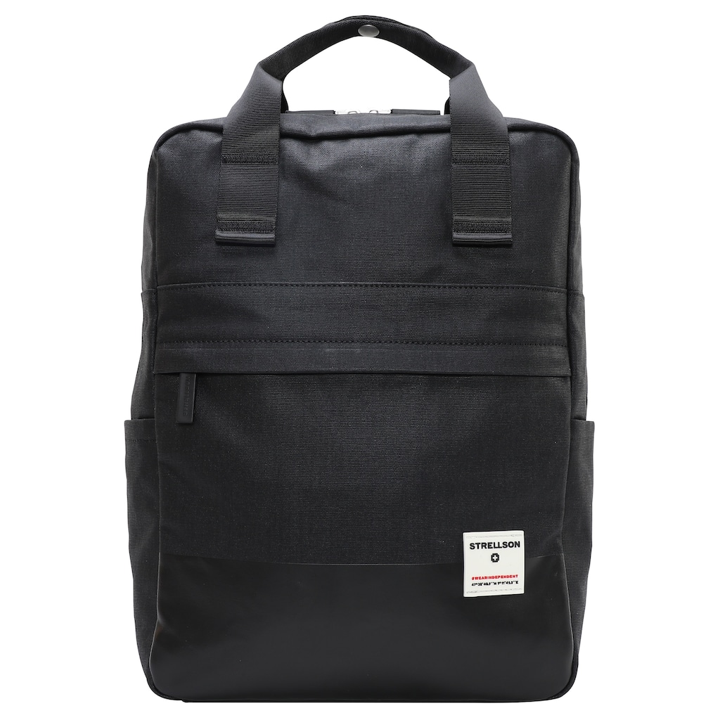 Strellson Cityrucksack »tottenham 2.0 josh backpack svz« mit gepolstertem Laptopfach