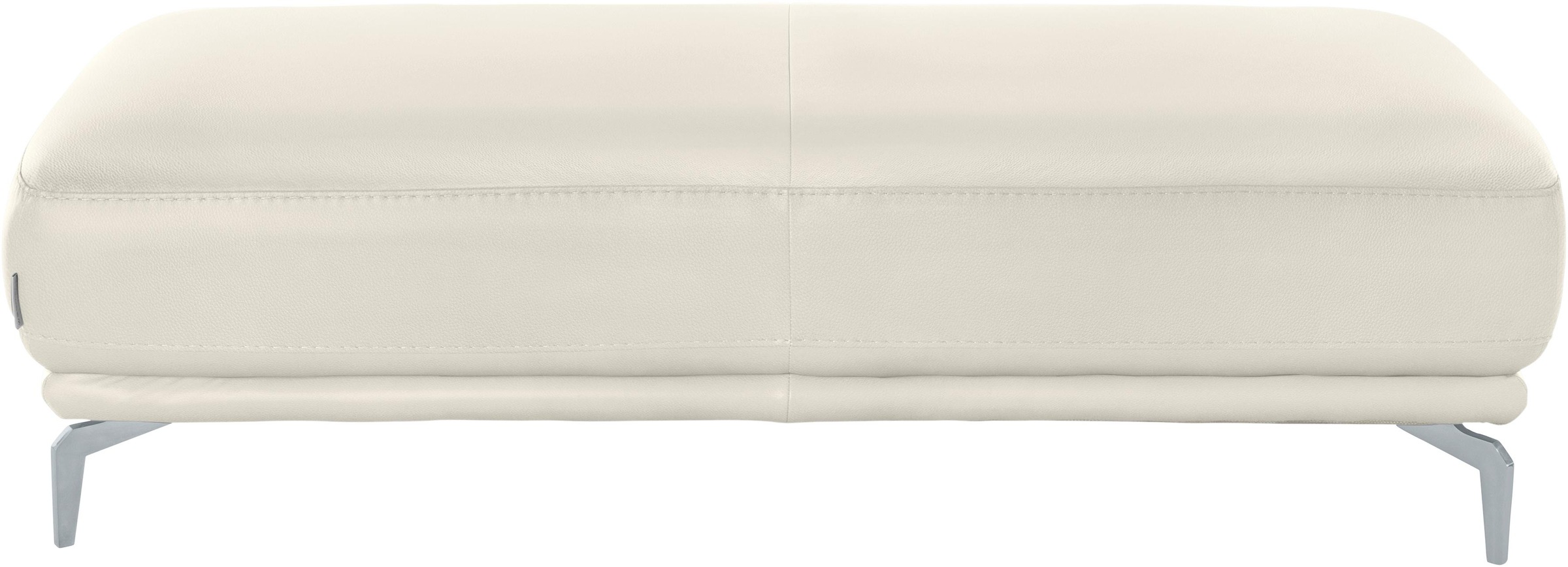 W.SCHILLIG Hocker »montanaa« mit Metallfüßen in Silber matt, Breite 141 cm