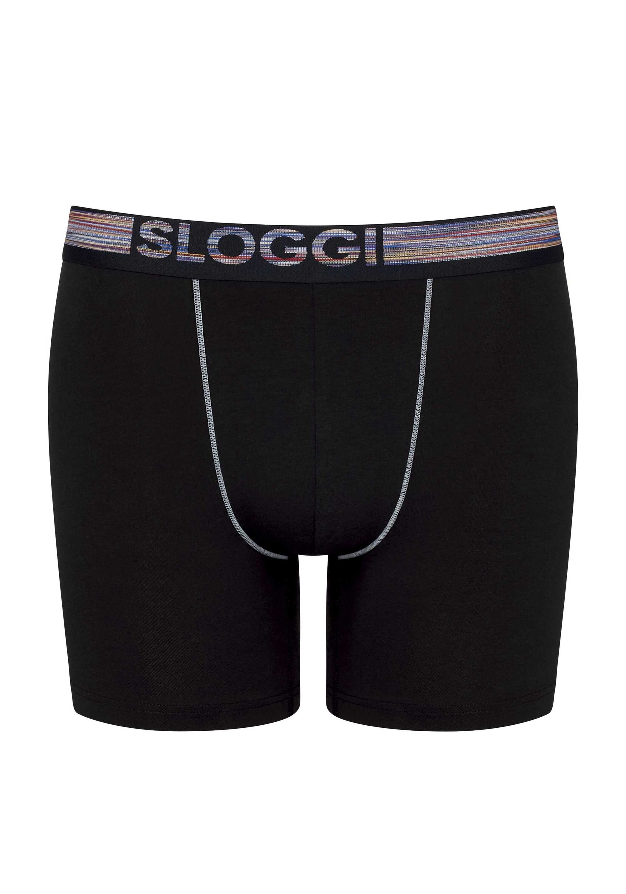 sloggi Boxershorts »Boxershort GO ABC NATURAL H Short 6P 6er Pack«