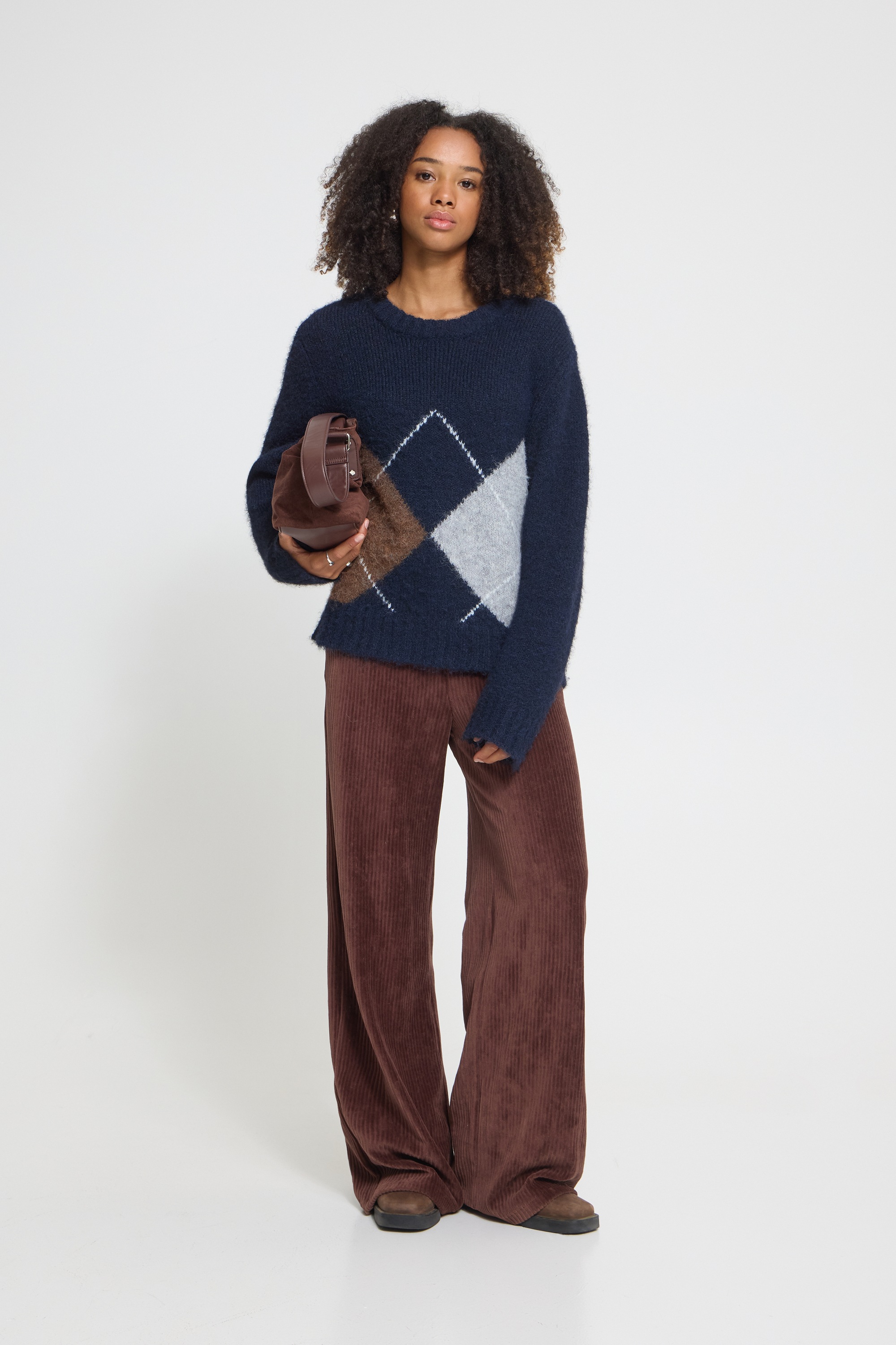 Ichi Strickpullover »Damen Langarm IHBAYANA«
