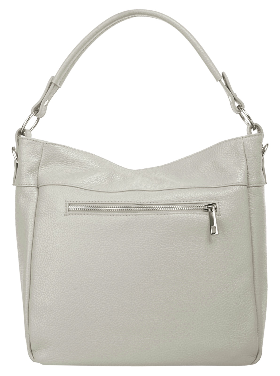 Cluty Henkeltasche, echt Leder, Made in Italy