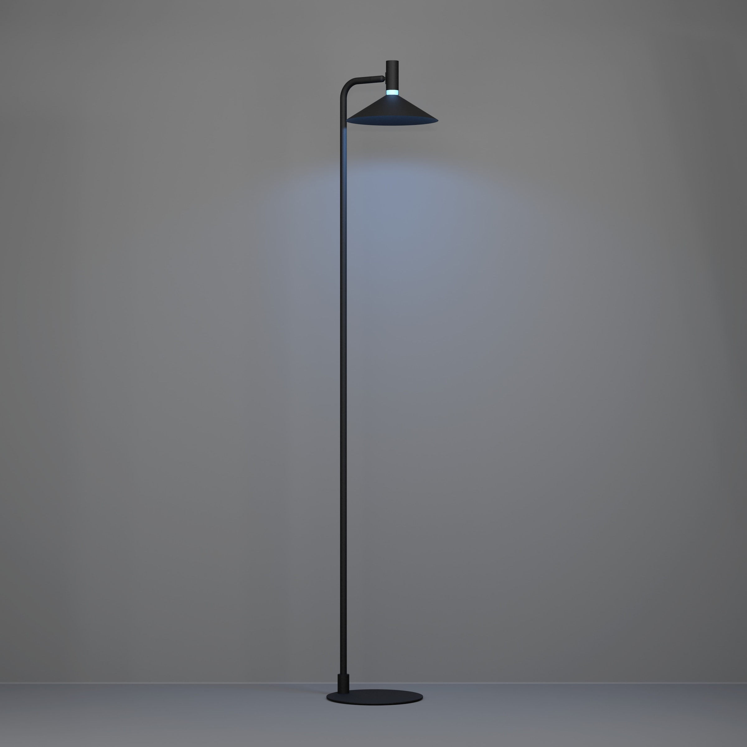 EGLO Stehlampe »CONOMAVILLA-Z Stehlampe - Stahl - LED - 7,5W - IP20« LED-Modul 1 Stk. Kaltweiß | Neutralweiß | RGB | Warmweiß Standleuchte, Leselampe, Wohzimmer, Schlafzimmer, L26 x B22 x H151 cm