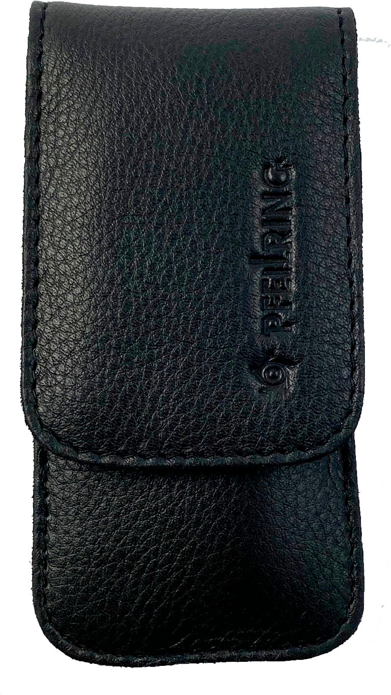 PFEILRING Maniküre-Etui »Taschenetui Nappaleder«, (3 tlg., gefüllt mit vernickelten Instrumenten)