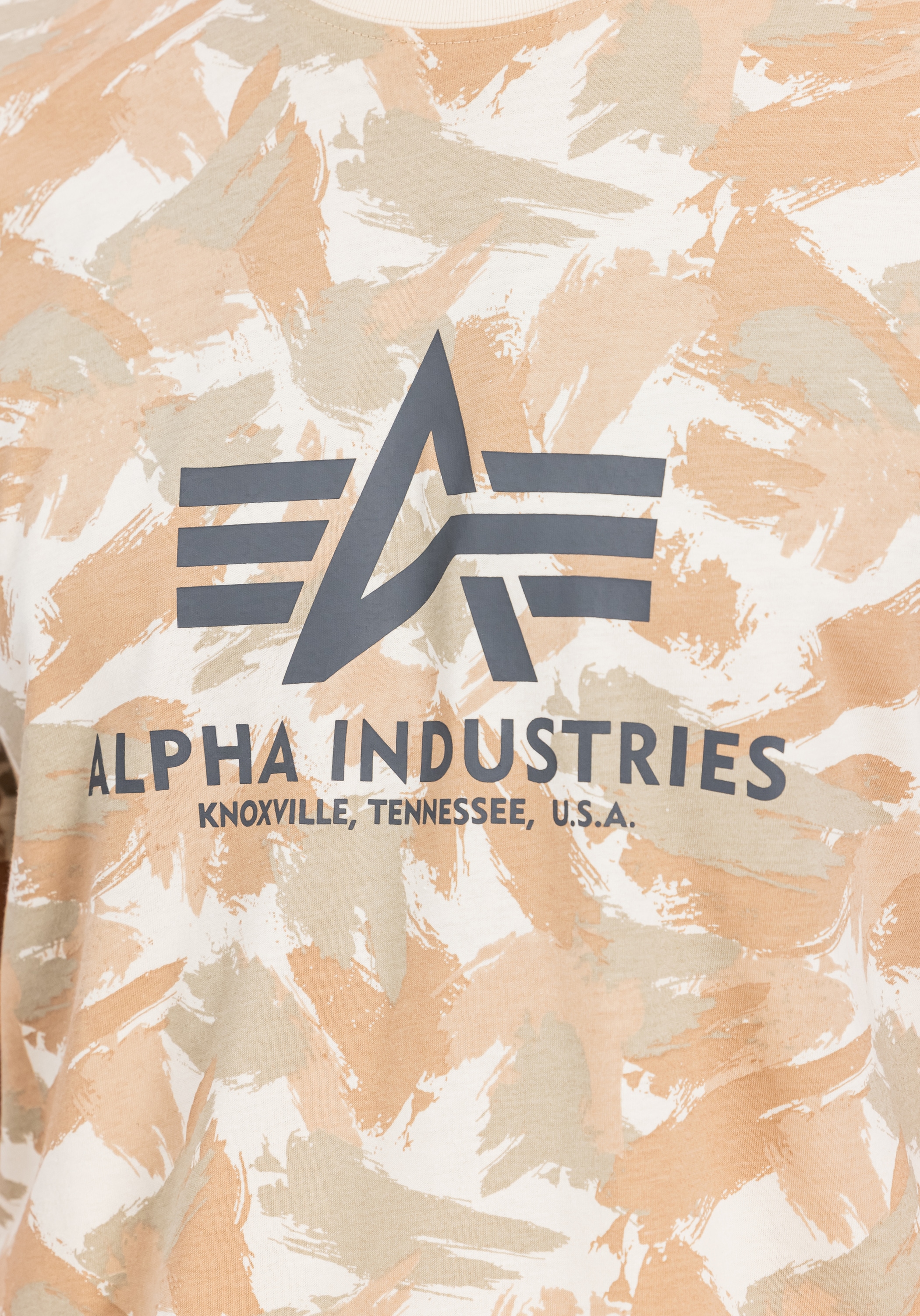 Alpha Industries T-Shirt »Alpha Industries Men - T-Shirts Basic T-Shirt BL Camo«