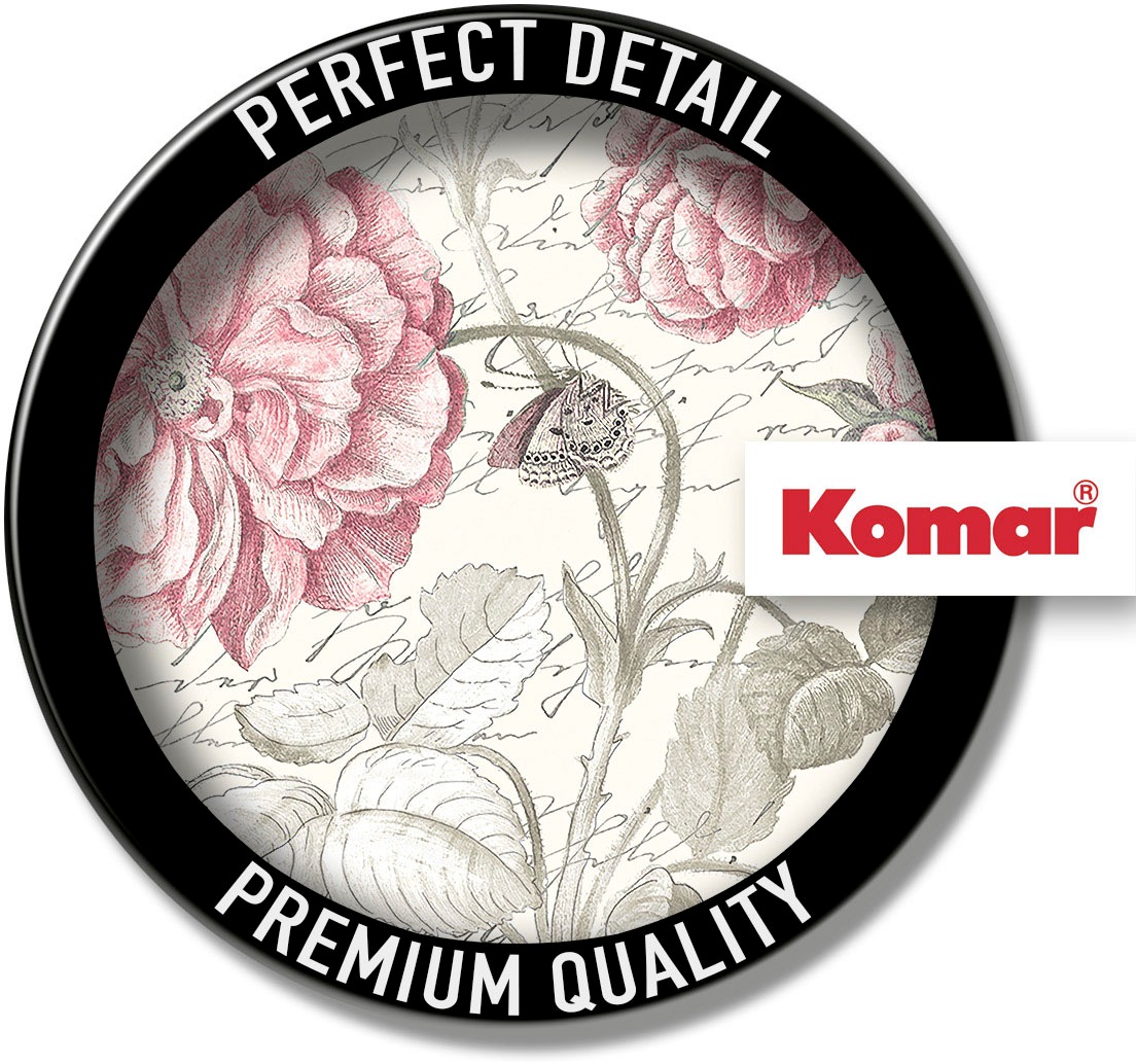 Komar Bild »Poème Rose«, Natur, (1 St.), Wandbild zur Dekoration - ohne Rahmen