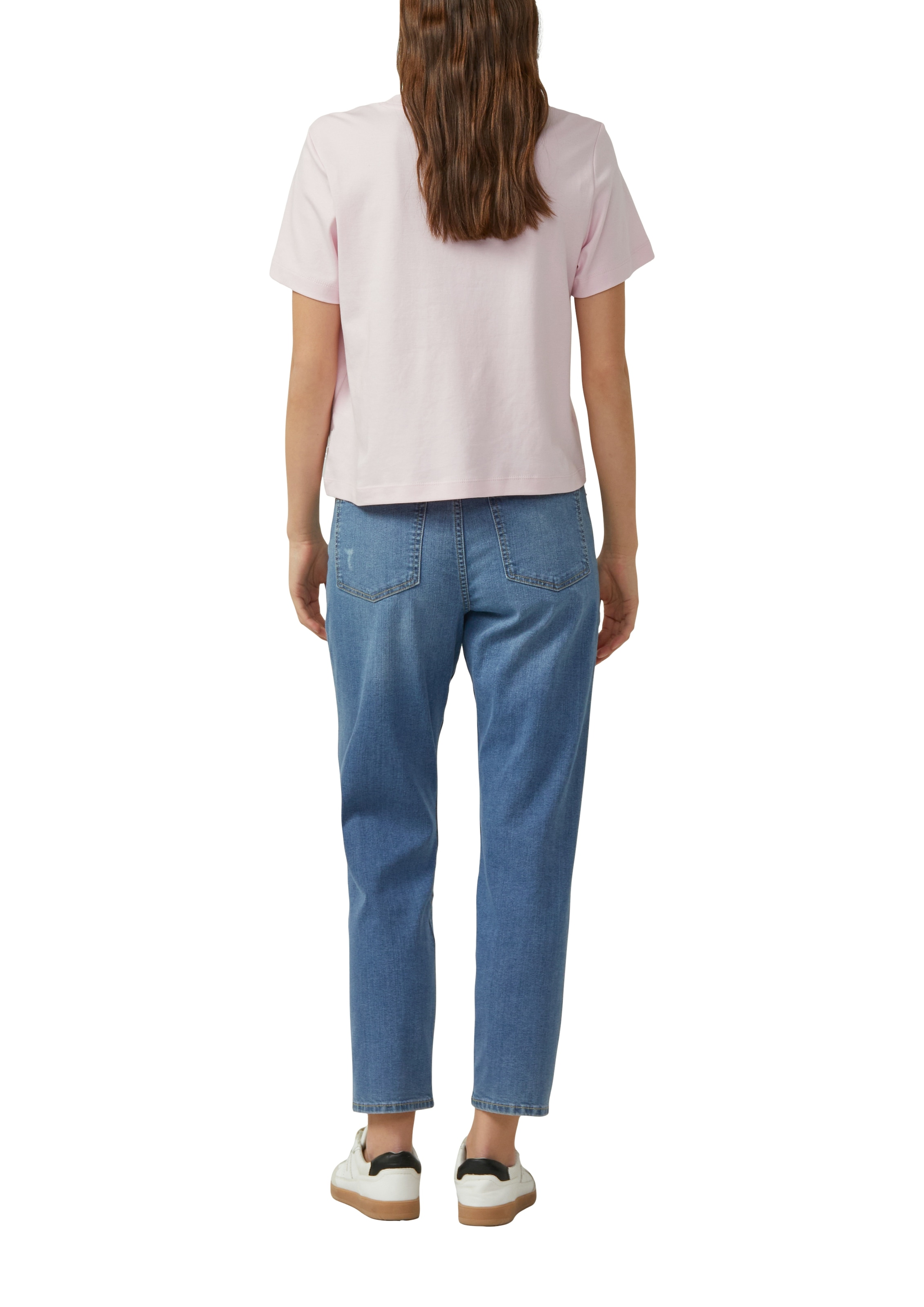 s.Oliver T-Shirt Sommershirt unifarben