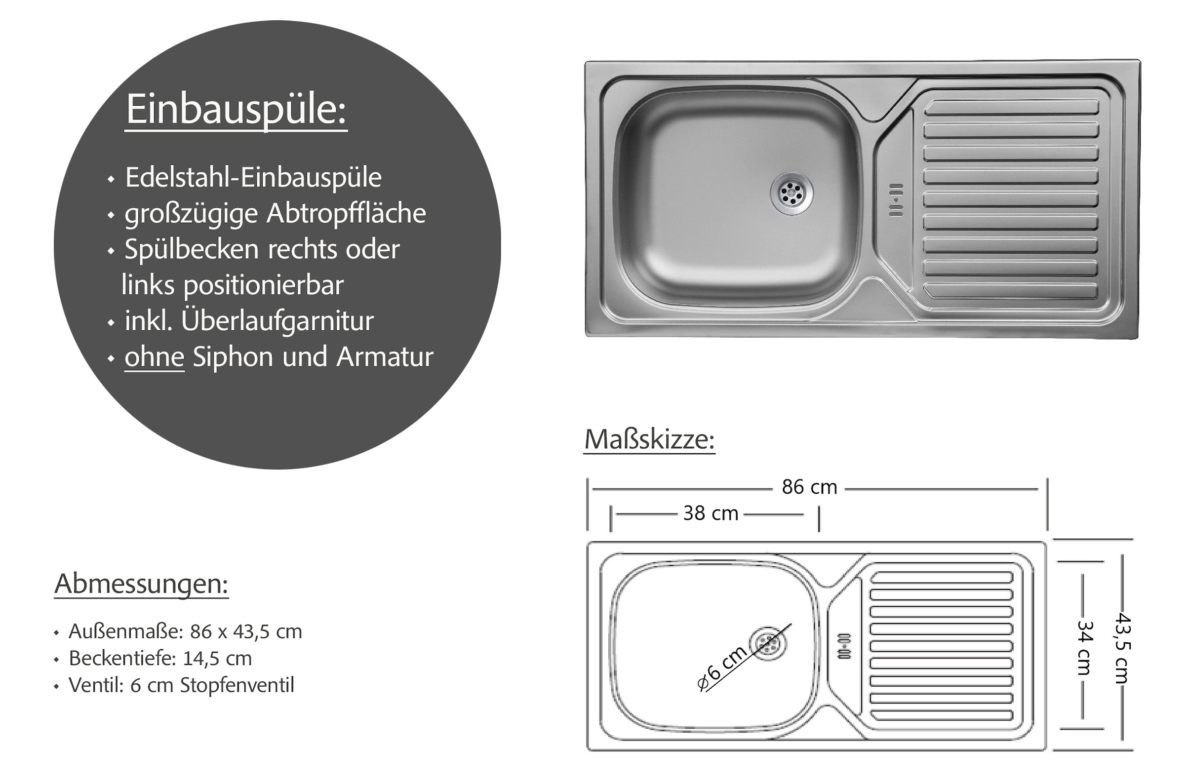 KOCHSTATION Küchenzeile »Betty«, Breite 280 cm, mit E-Geräten von Bauknecht