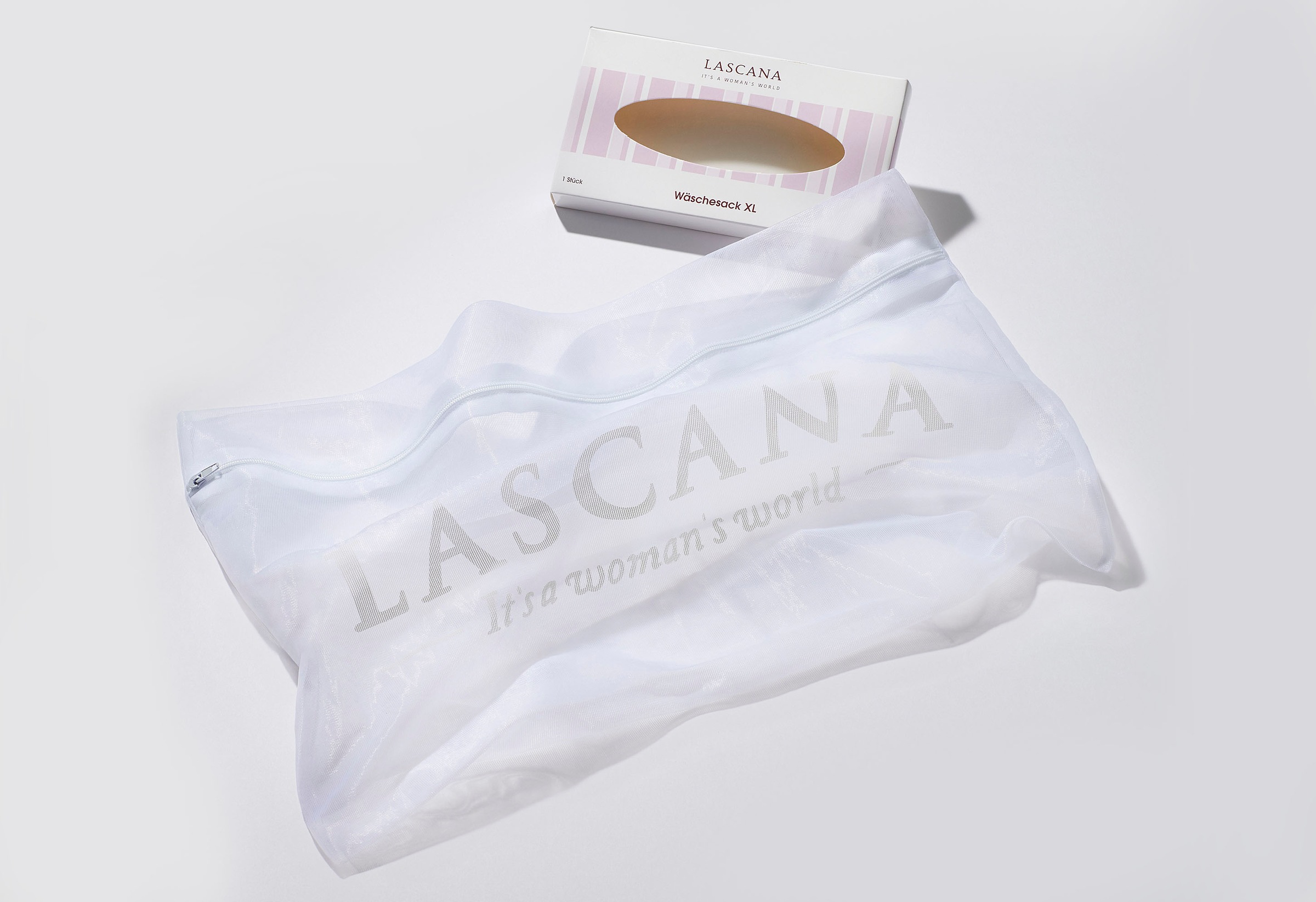 LASCANA Wäschenetz ", Wäschebeutel, Wäschesäckchen, Wäschesack (30cm hoch und 45cm breit)" XL - schont Bügel-BHs, Minimizer, Push-up-BHs & Dessous in der Wäsche