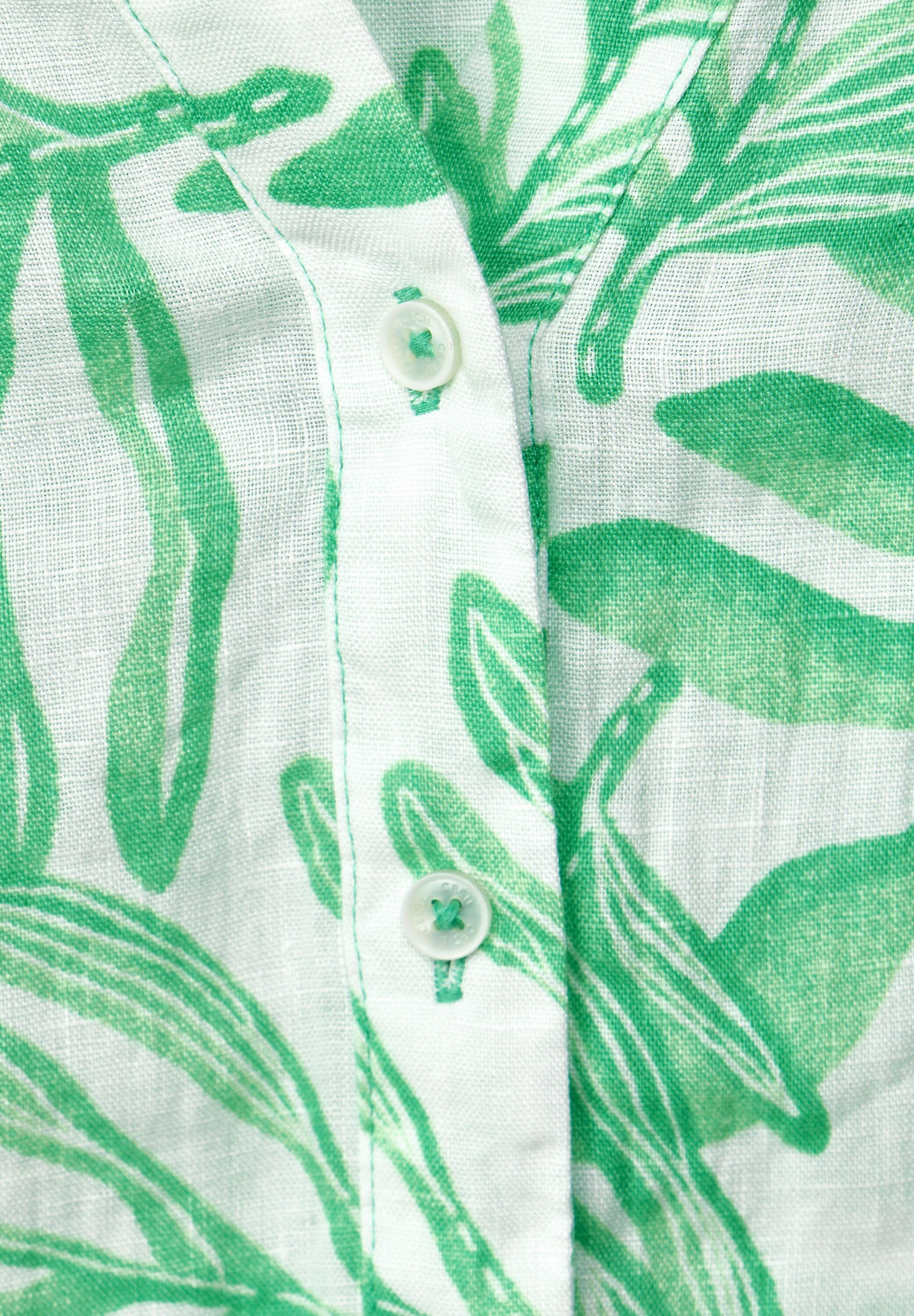 Cecil Shirtbluse, mit Blätterprint
