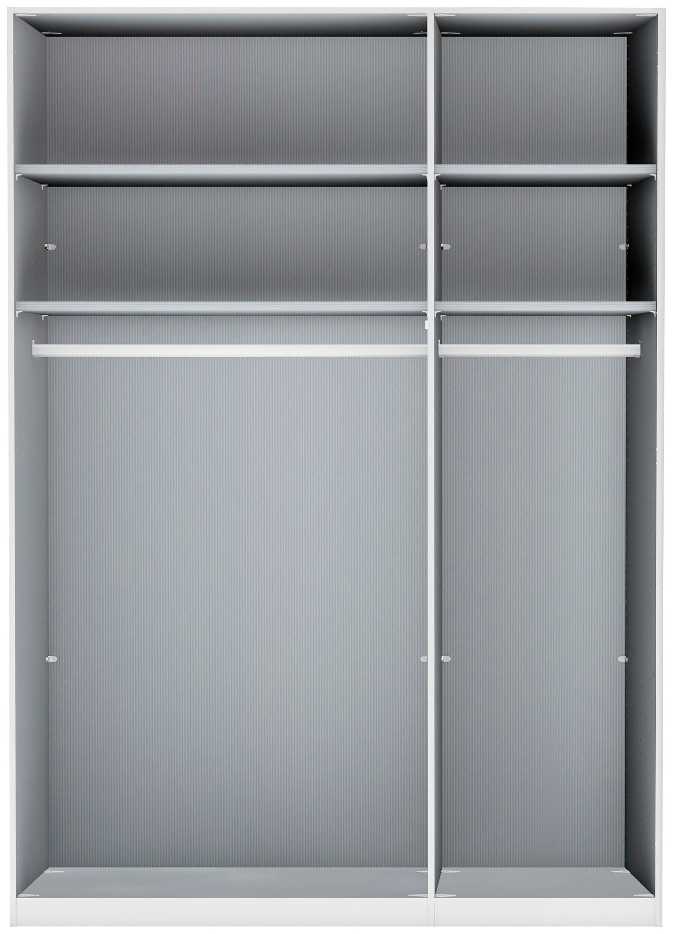 WIEMANN Falttürenschrank »Monaco« mit Glasfront sowie hochwertigen Beschlägen