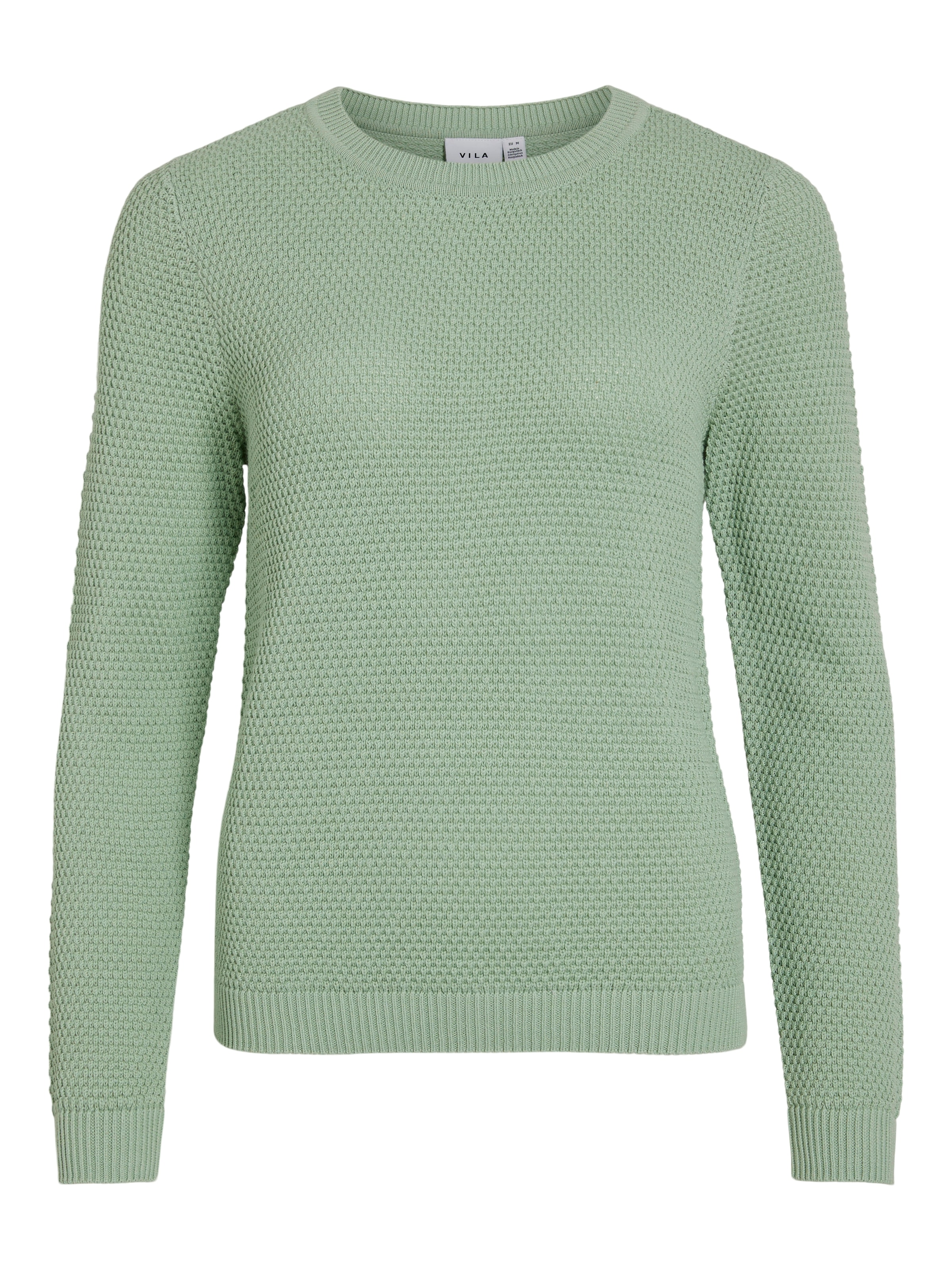 Vila Rundhalspullover »VIDALO O-NECK L/S KNIT TOP- NOOS«