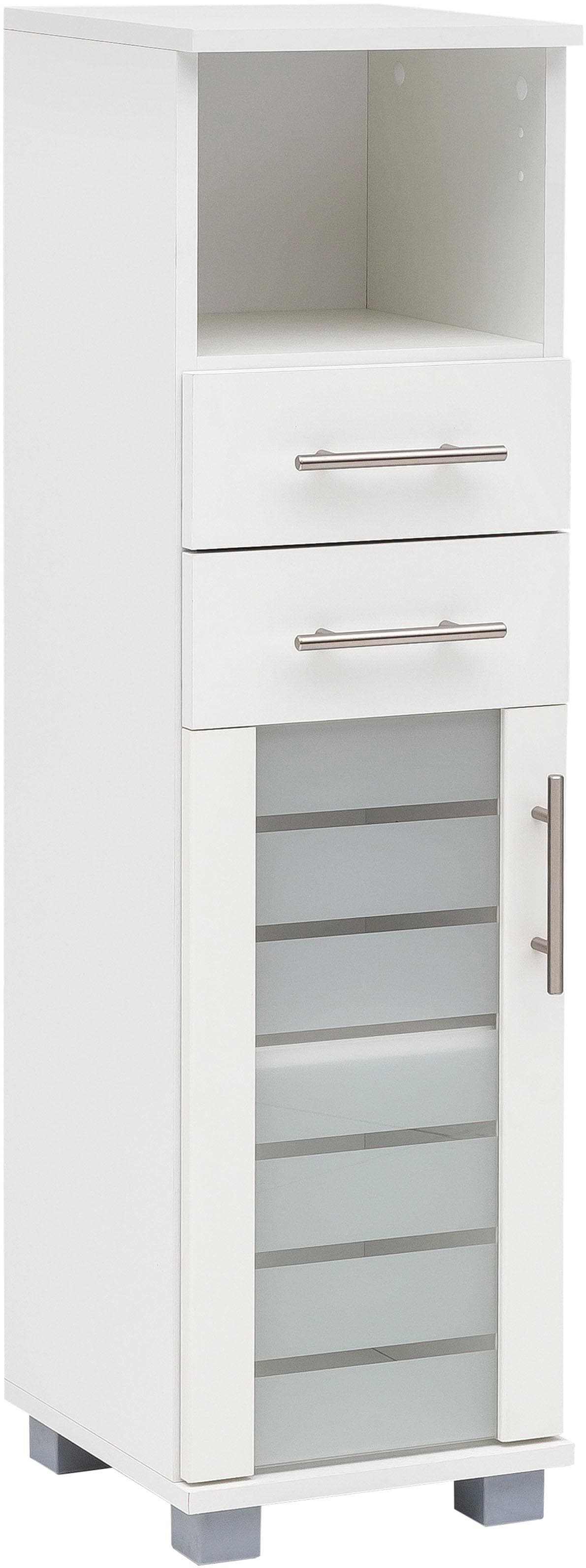 Schildmeyer Midischrank »Nikosia«, Breite 30 cm, mit Glastür, 2 Schubladen,  MDF-Fronten, Metallgriffe bequem bestellen